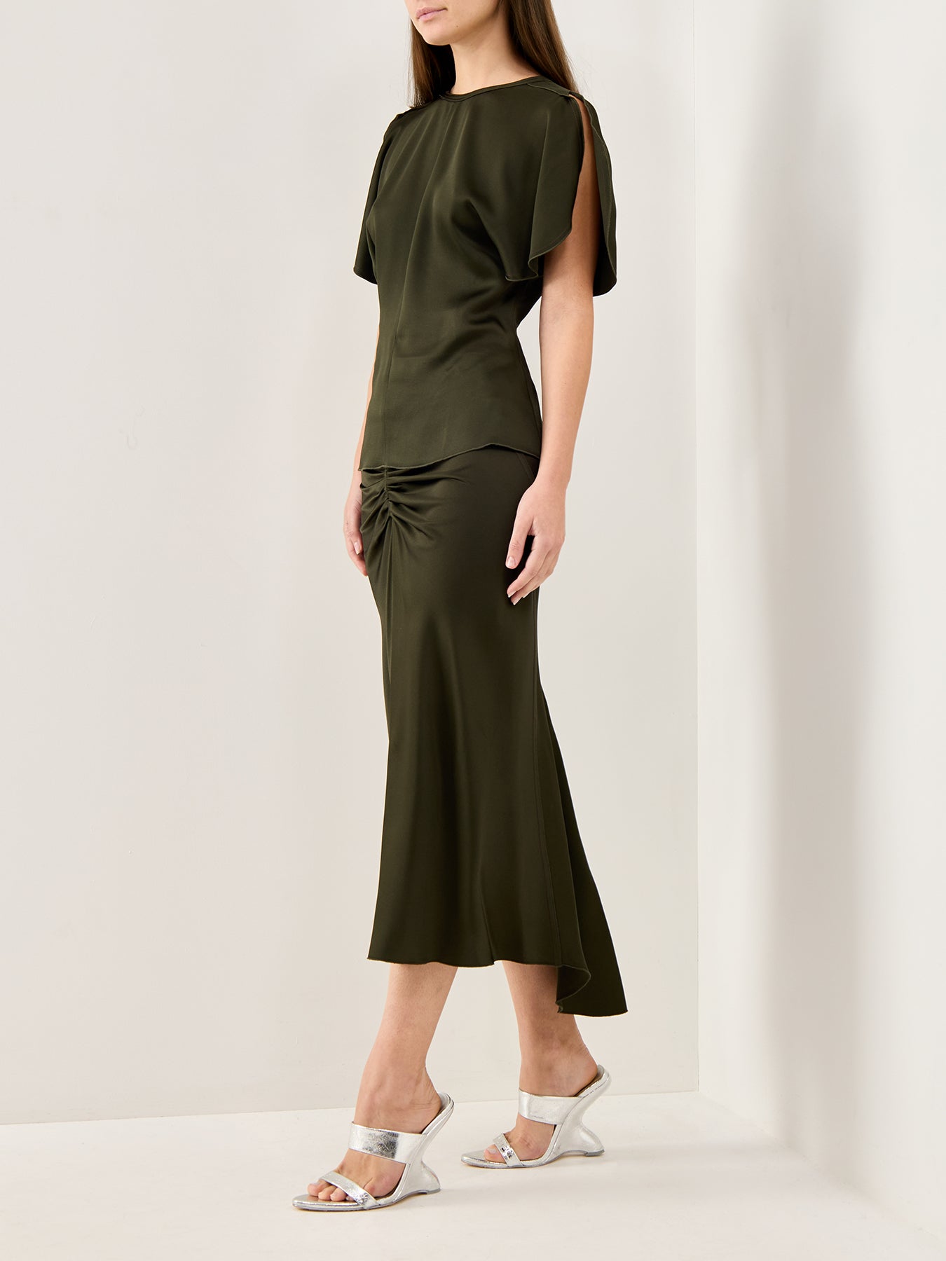 Bella Top Dark Olive