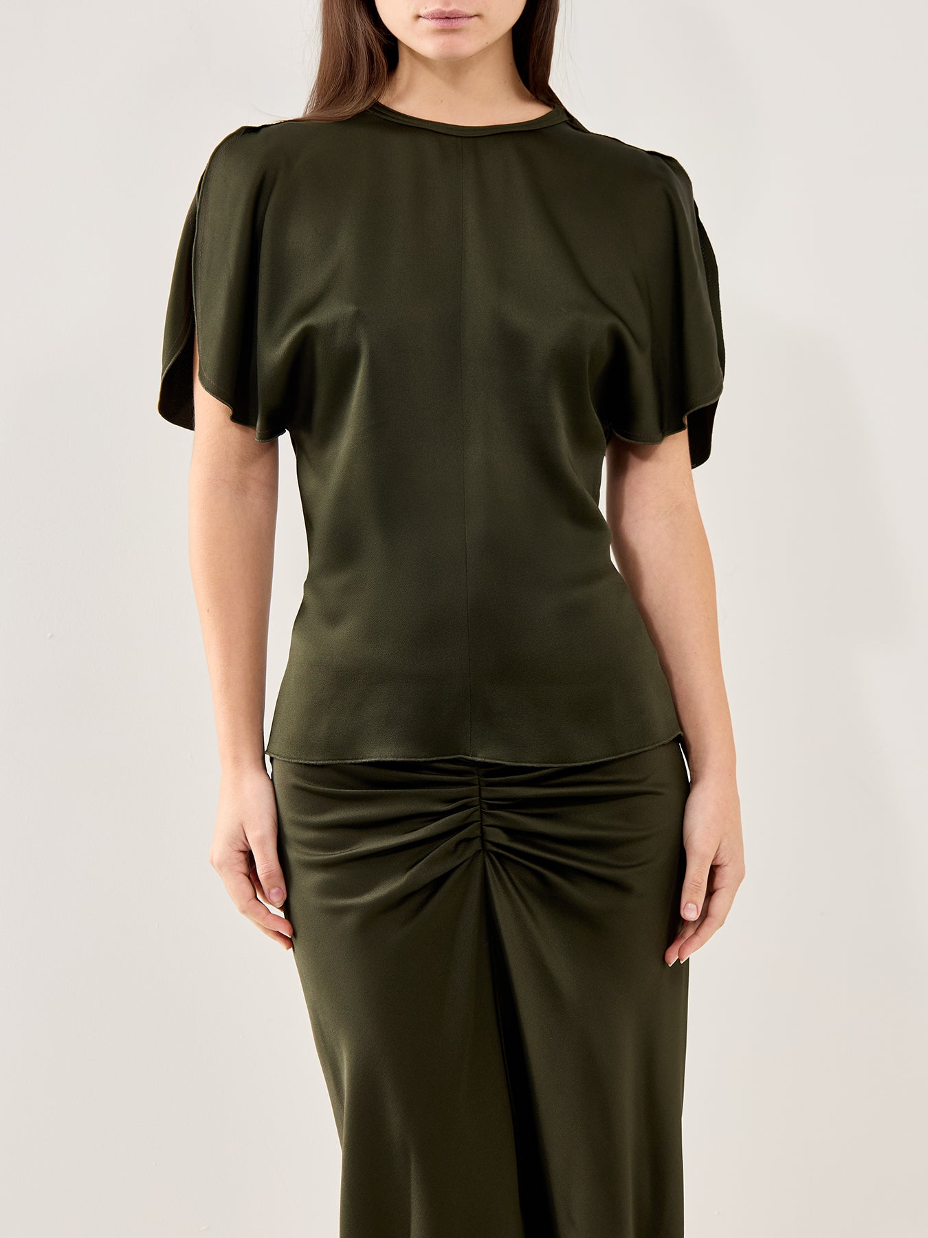 Bella Top Dark Olive