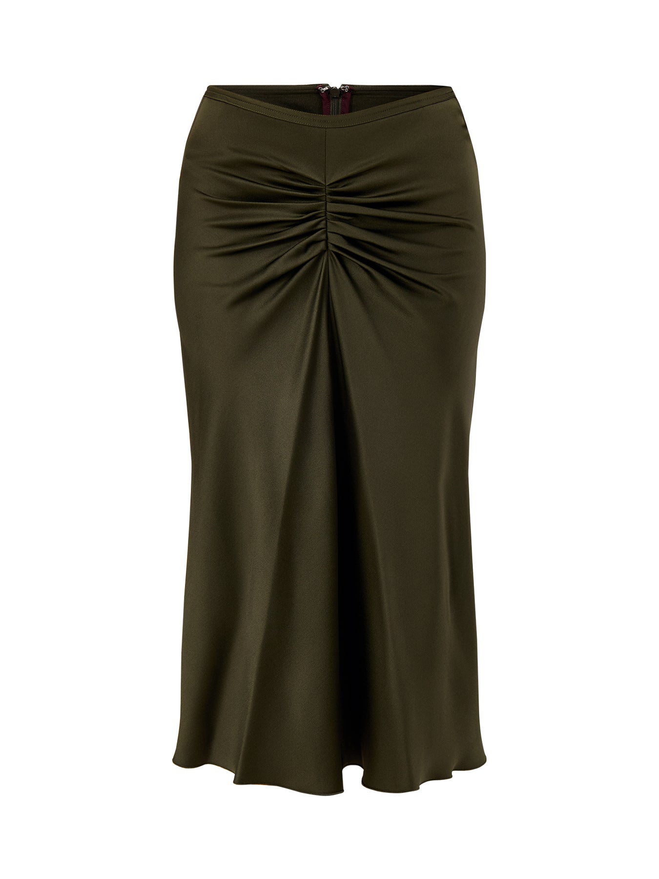 Bella Pencil Skirt Dark Olive