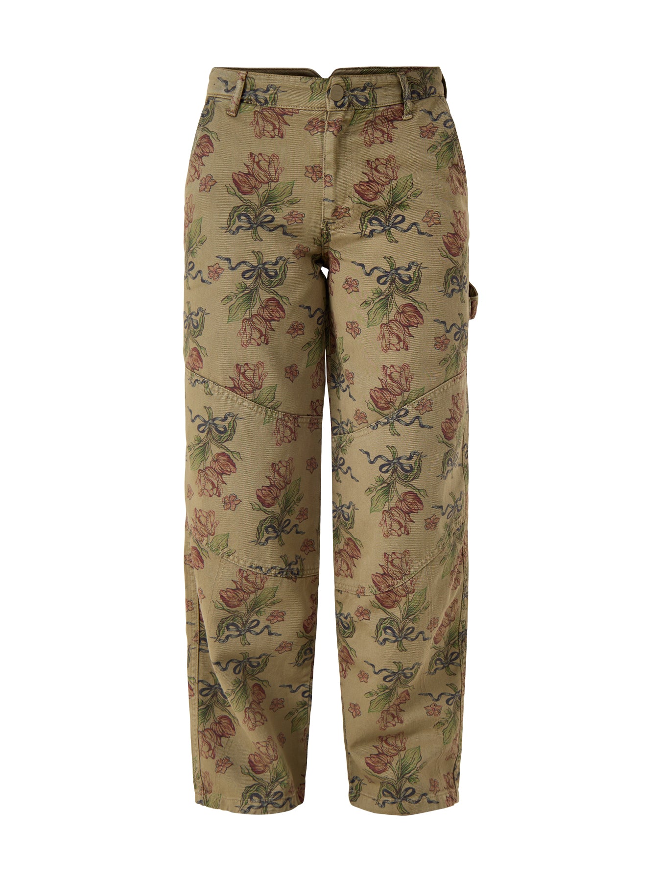 Drew Jeans Over Dye Tulip Khaki