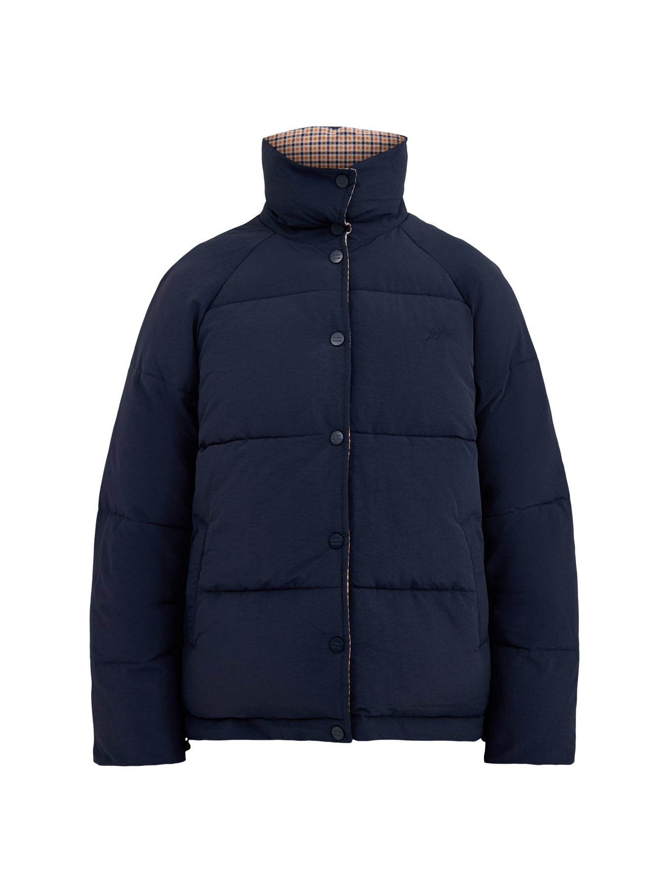 Opal Reversible Puffer Jacket Navy