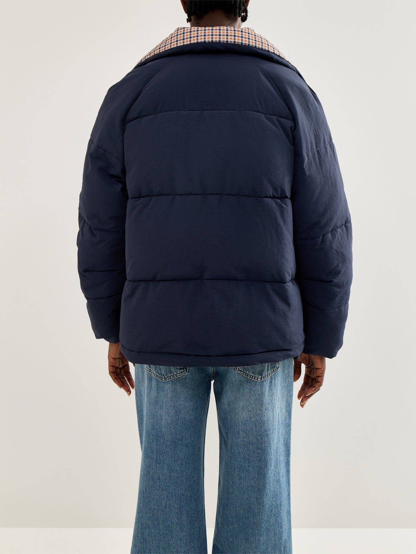 Opal Reversible Puffer Jacket Navy