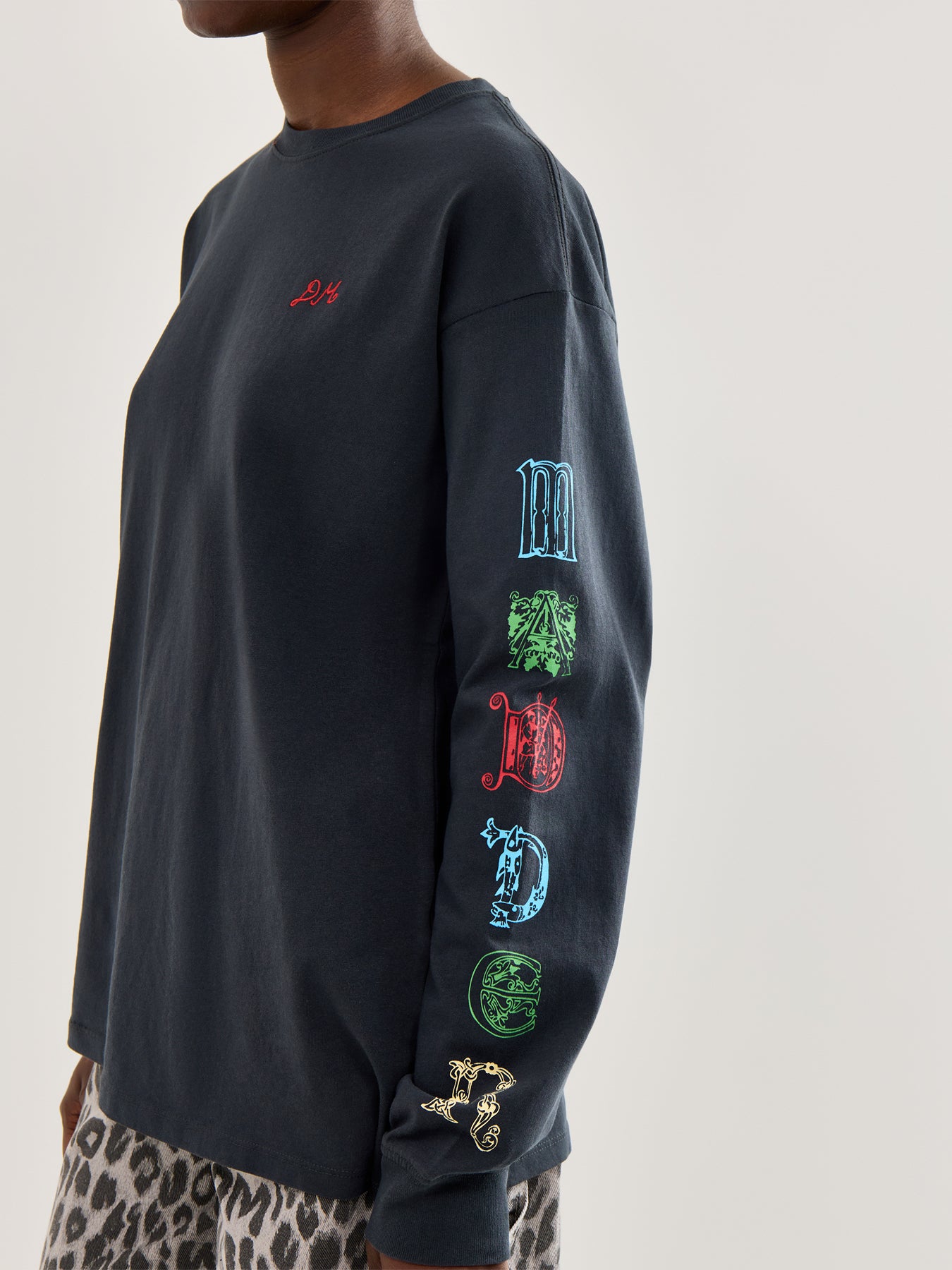 Winter Solstice Long Sleeve T Shirt Grey