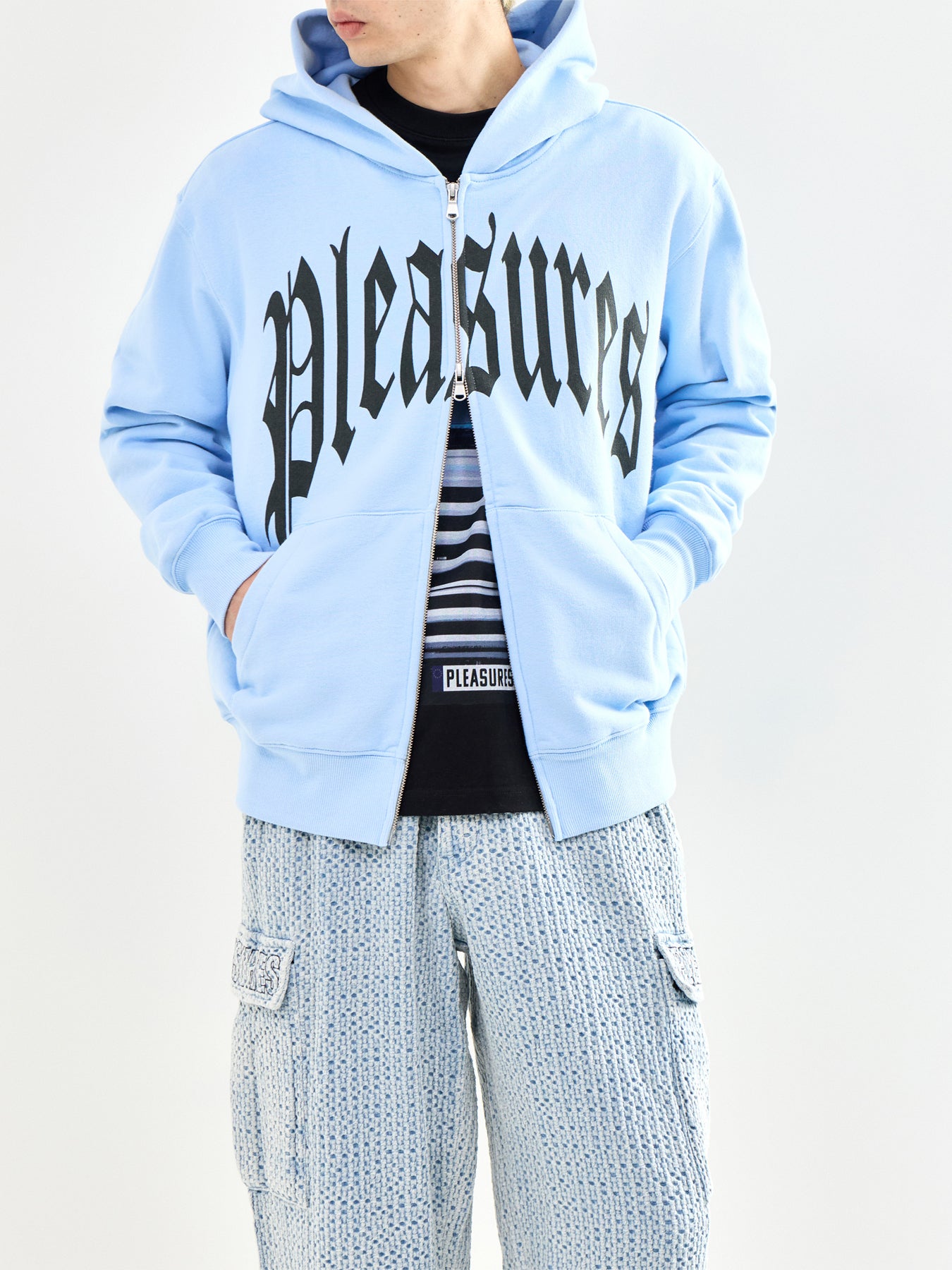 Twitch Zip Hoodie Blue