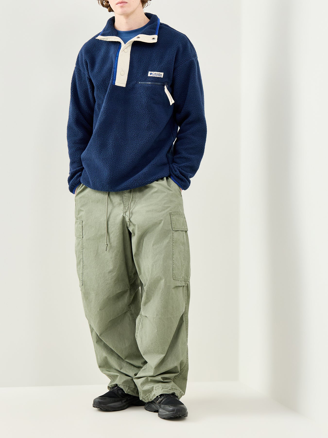Helvetia II Half Snap Fleece Navy