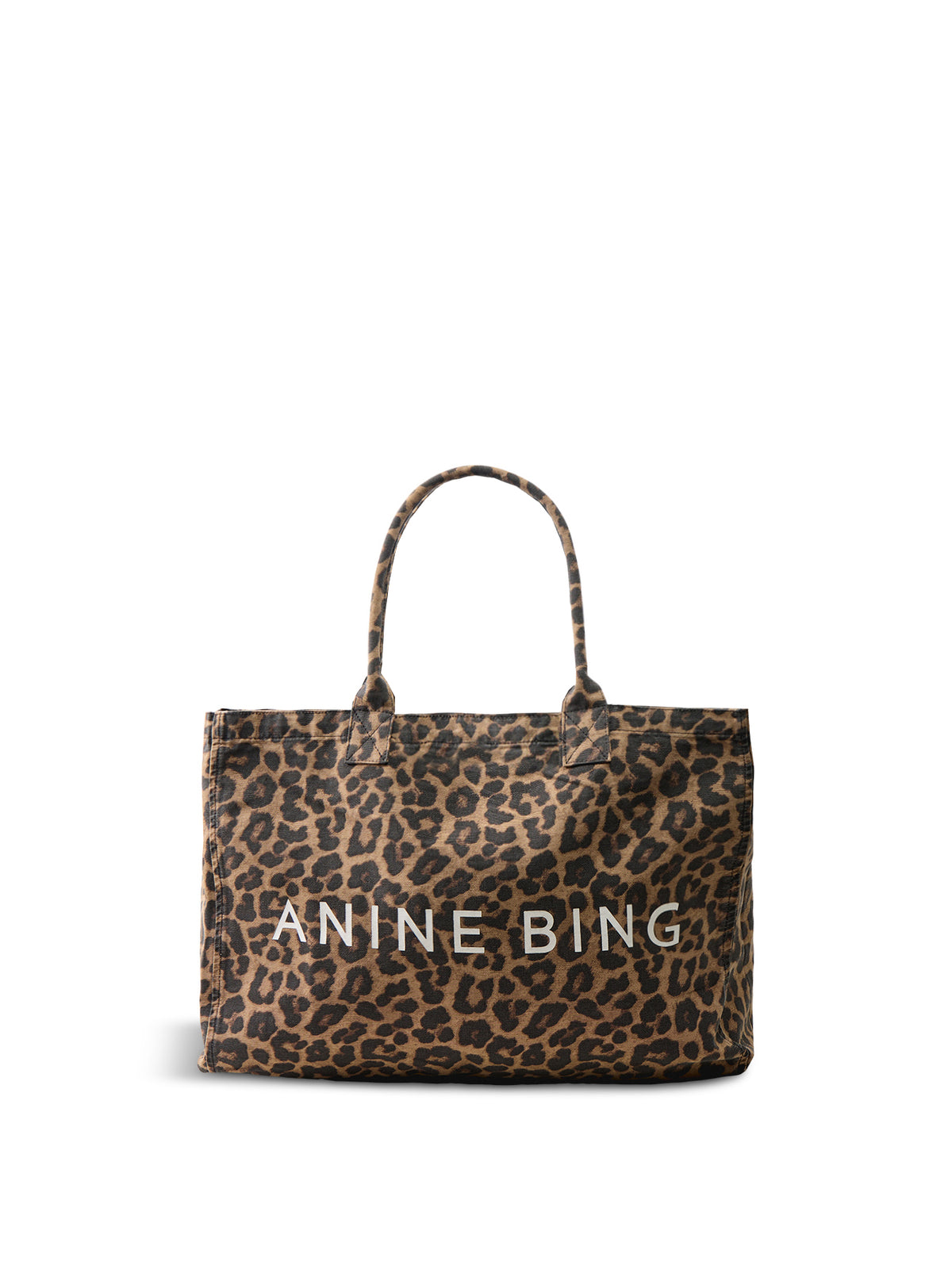 Leo Canvas Tote Leopard