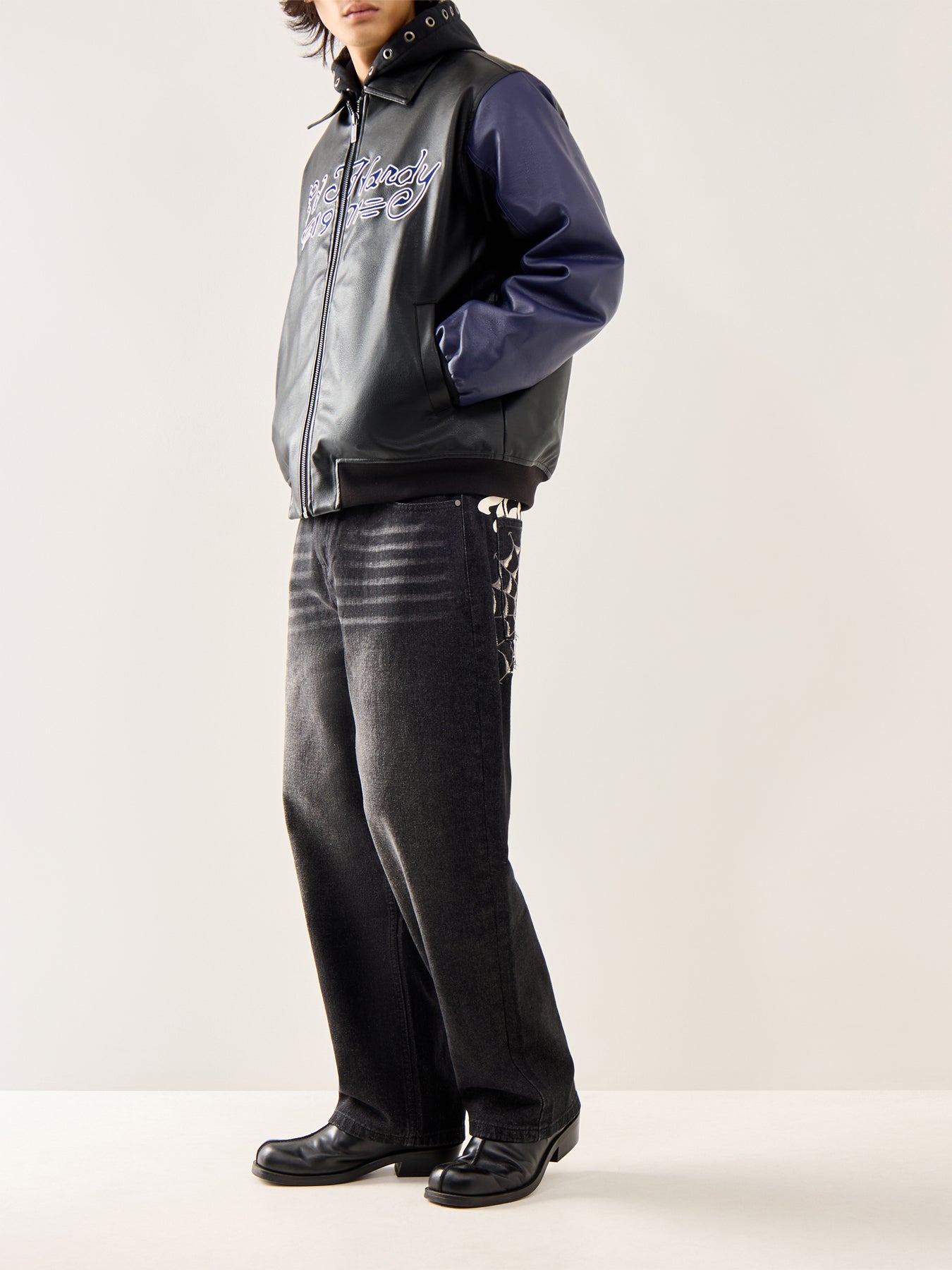 Panther PU Breaker Jacket Black