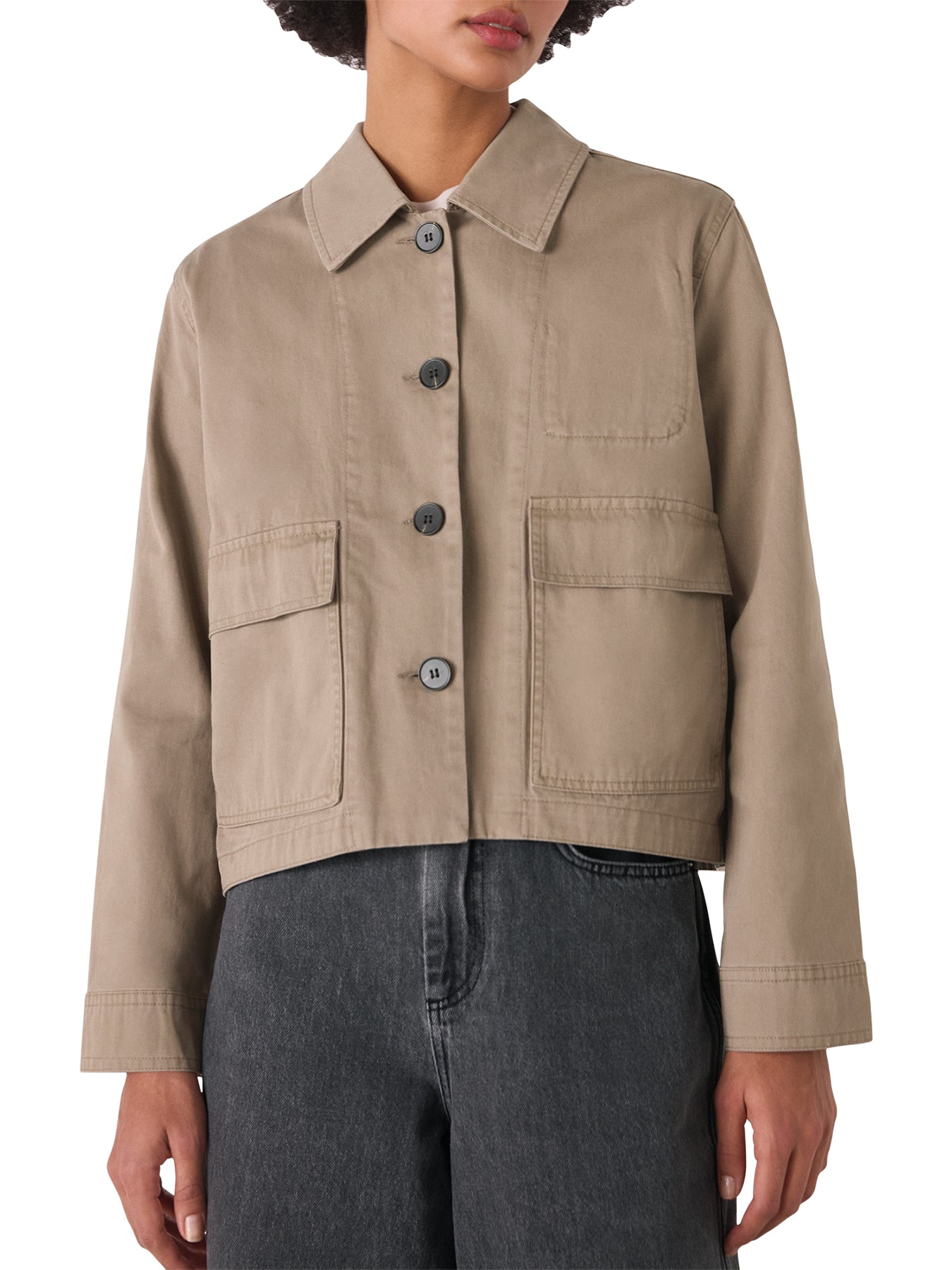 Taupe Marie Casual Jacket