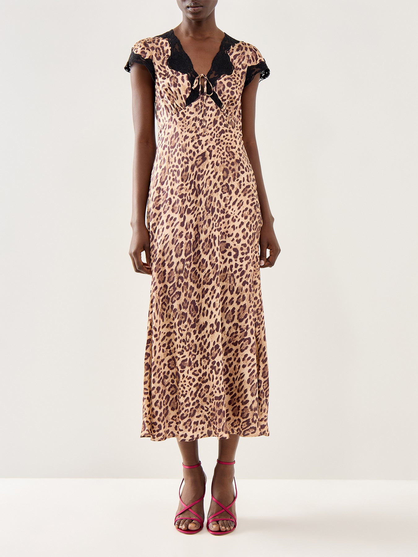 Amari Dress Mila Leopard Brown Mila Leopard Brown