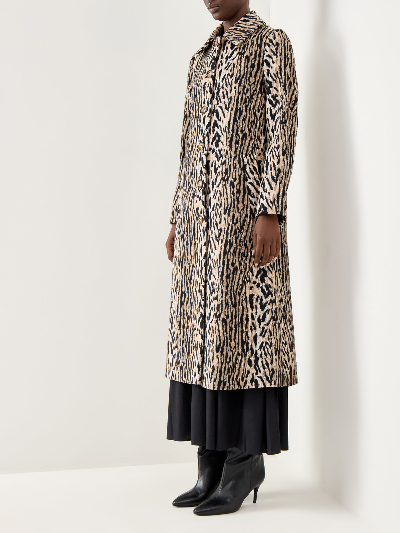 Milly Coat Bohemia Leopard Bohemia Leopard