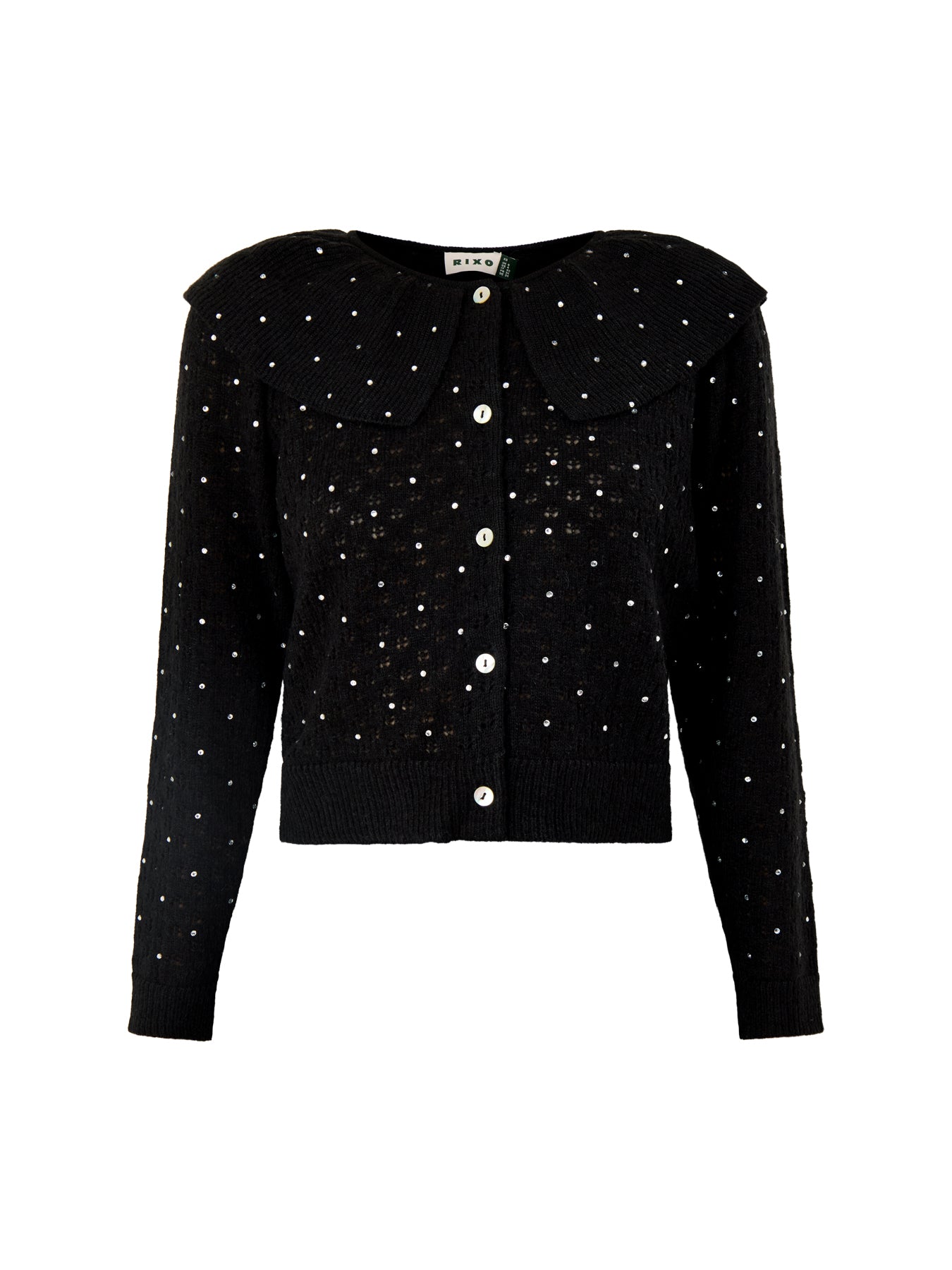 Jelena Cardigan Crystal Black