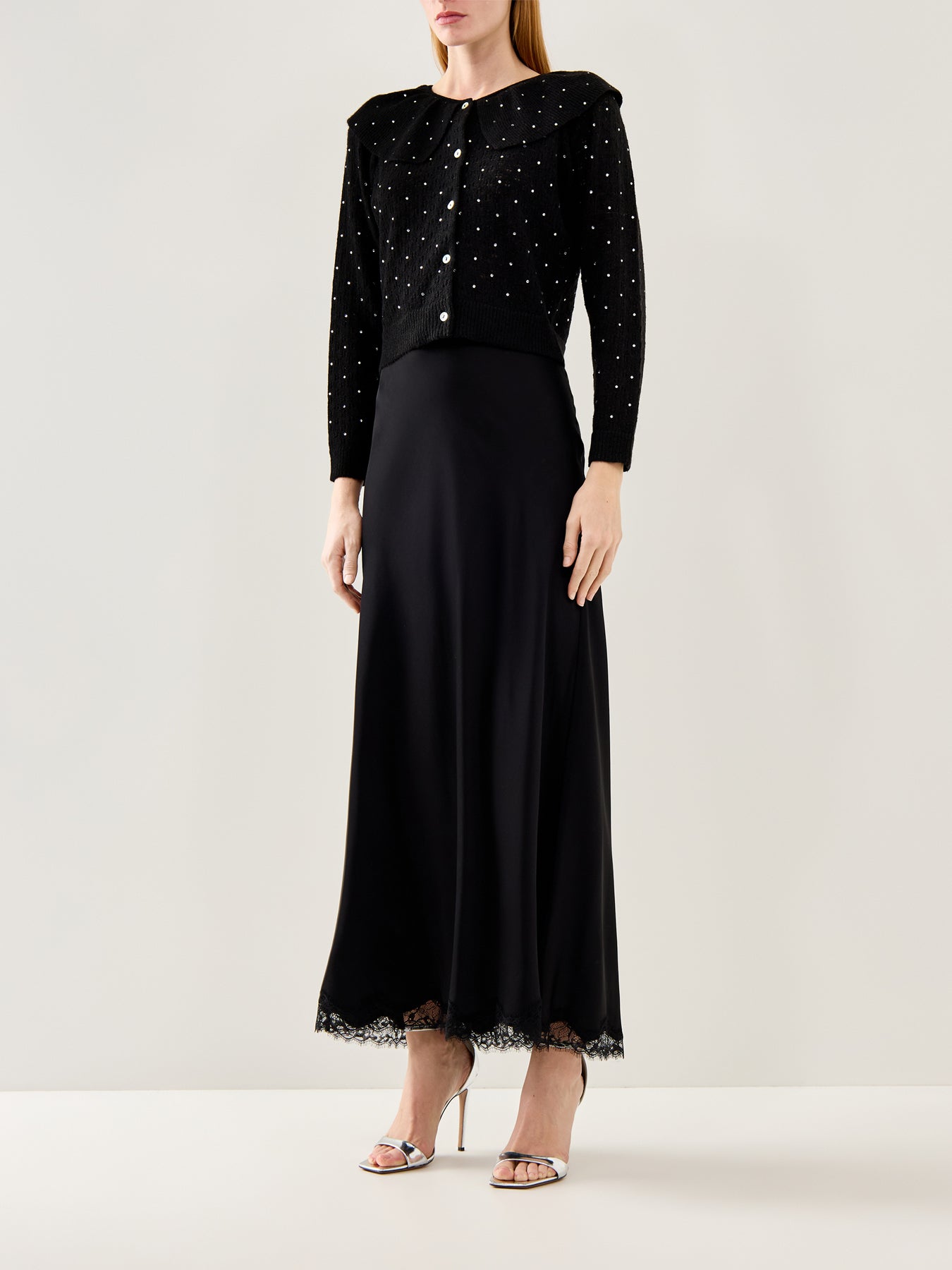 Jelena Cardigan Crystal Black