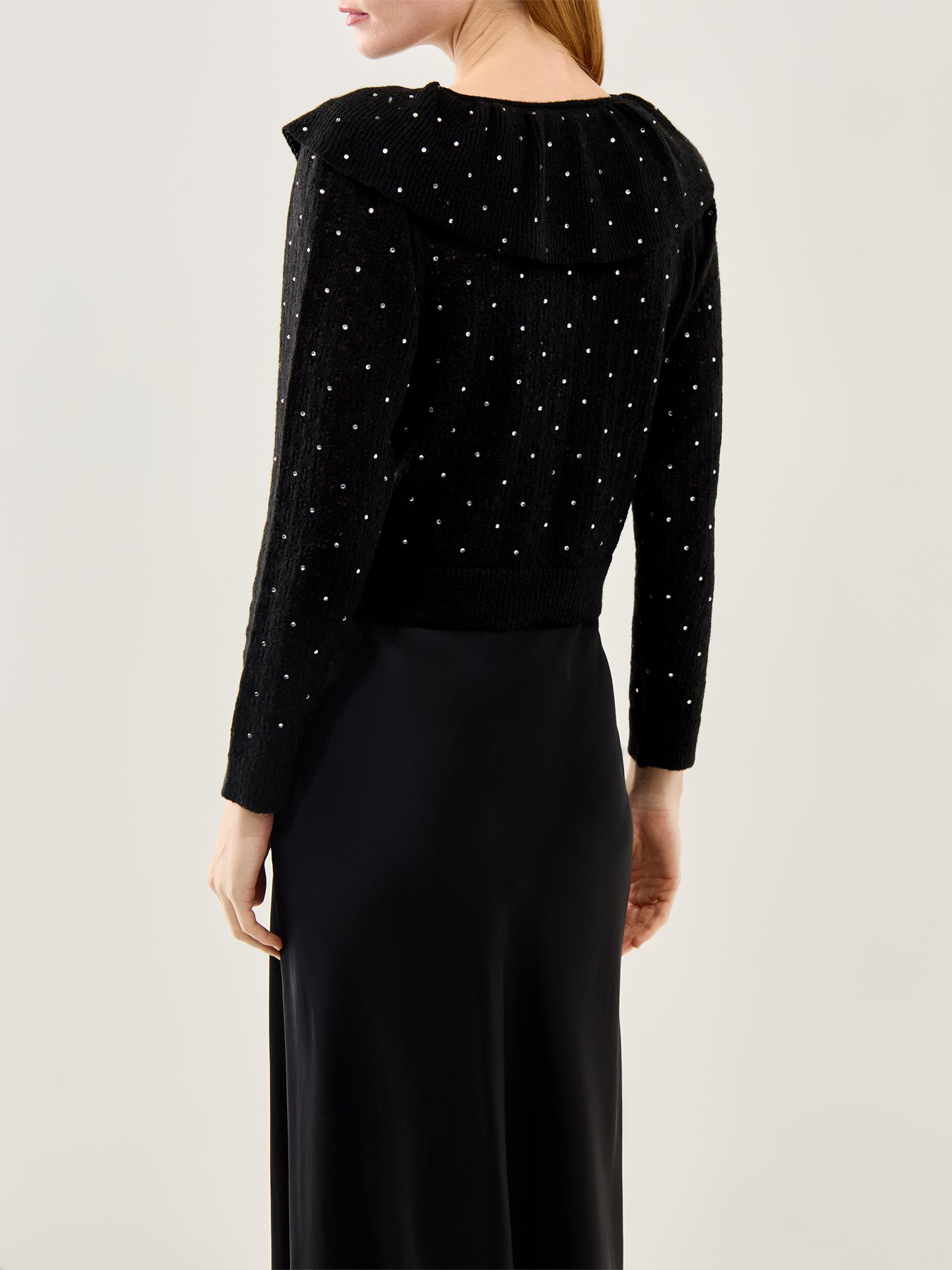 Jelena Cardigan Crystal Black