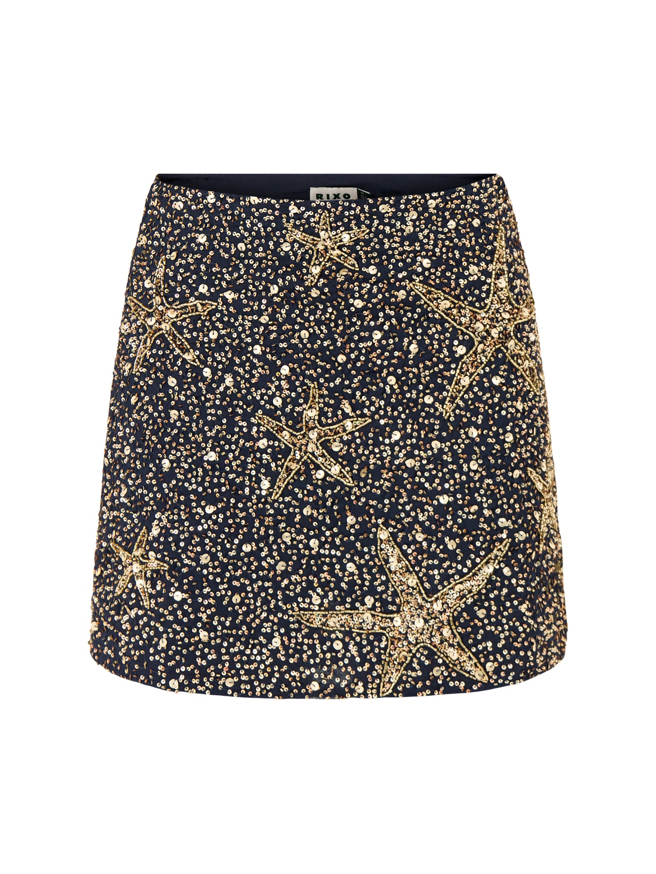 Minna Skirt Starfish Embellishment Navy Starfish Embellishment Navy