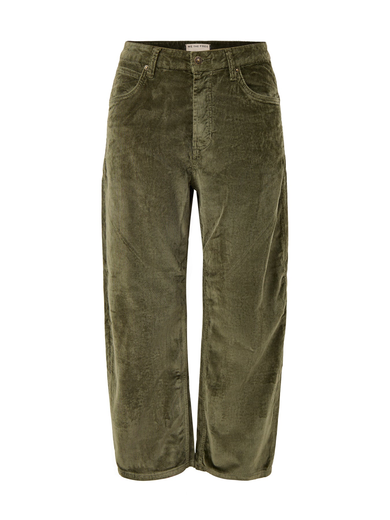 Deep Trance Cord Trousers Green