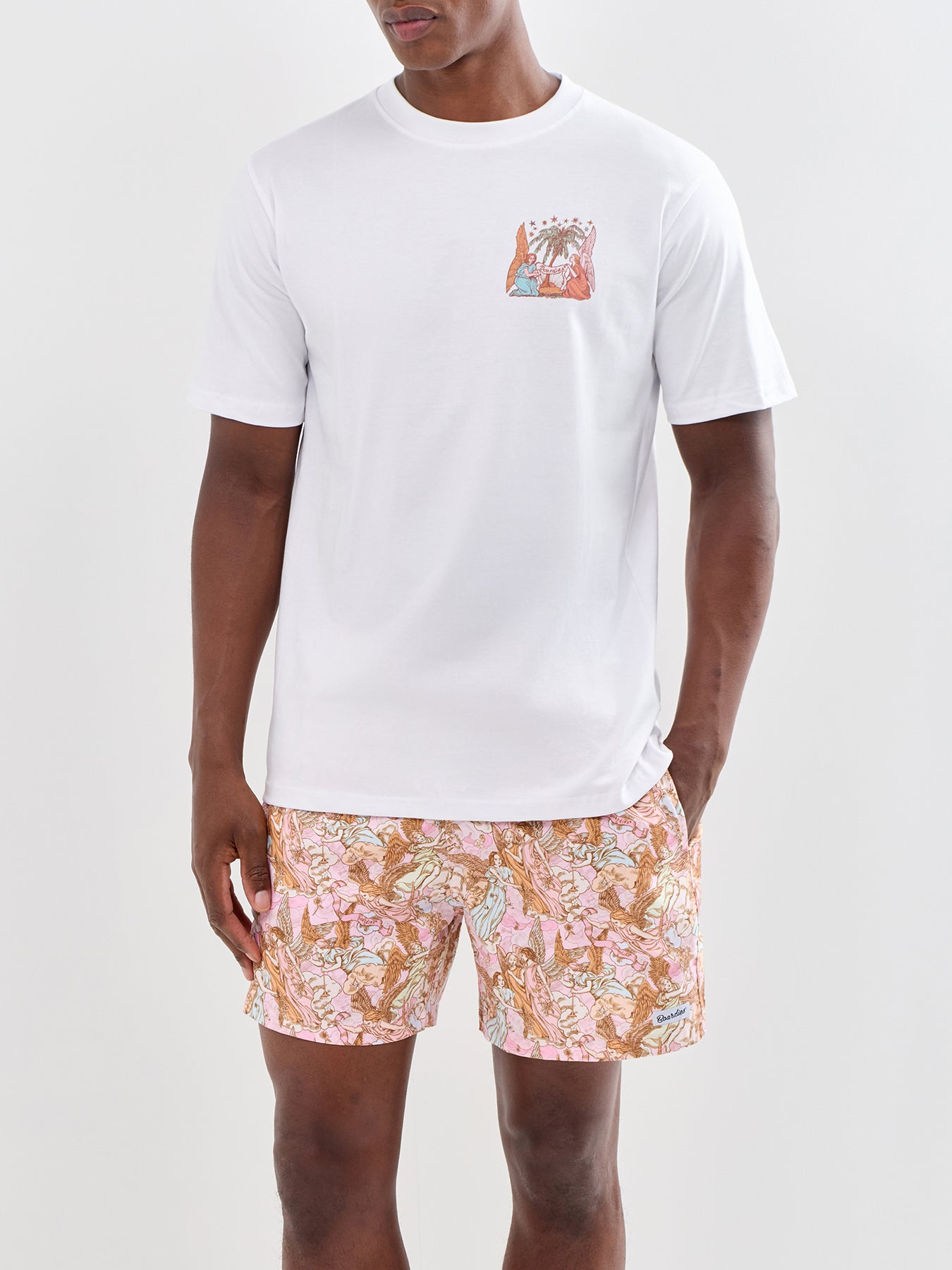 Graphic Cotton T-Shirt White