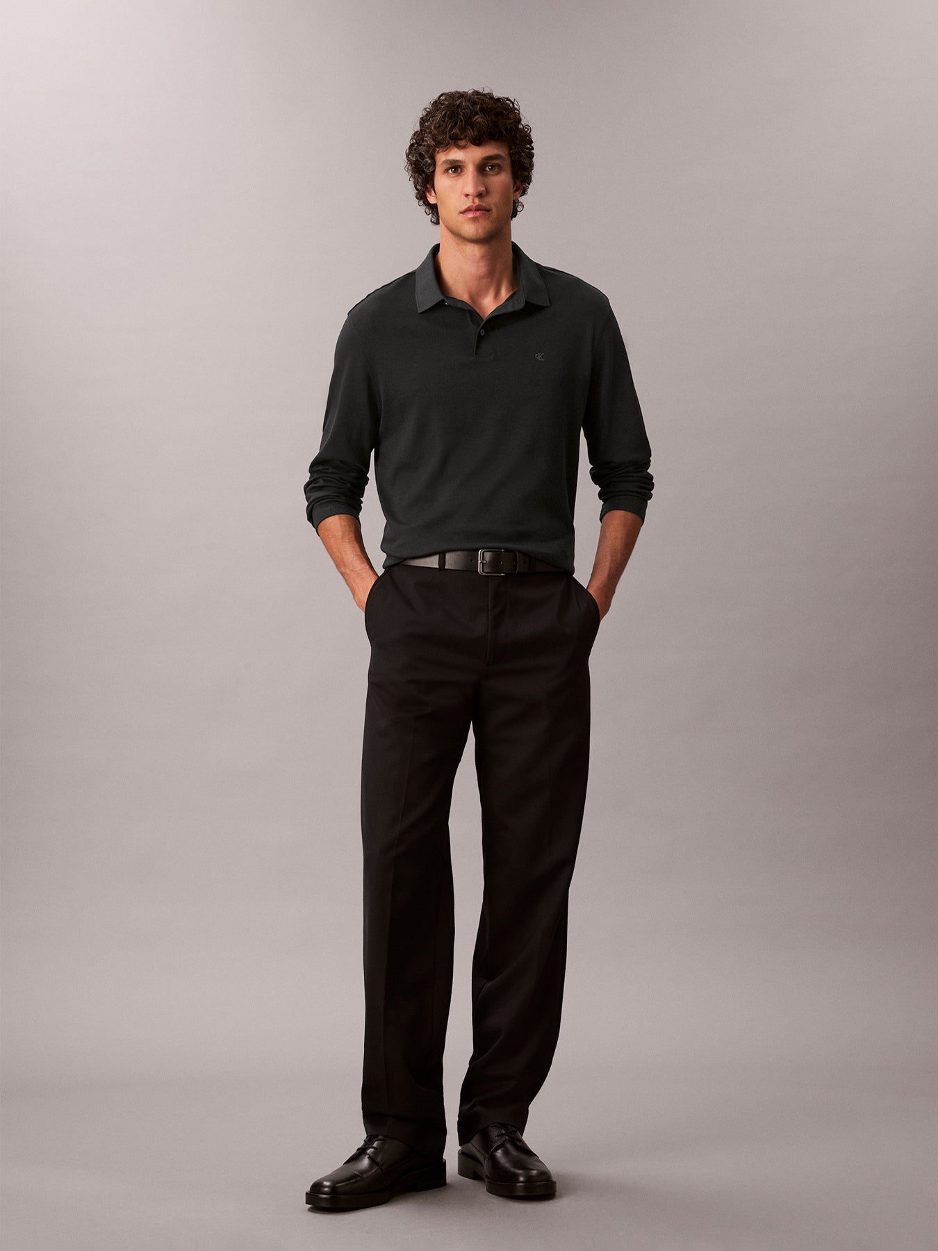 Long Sleeve Polo Shirt