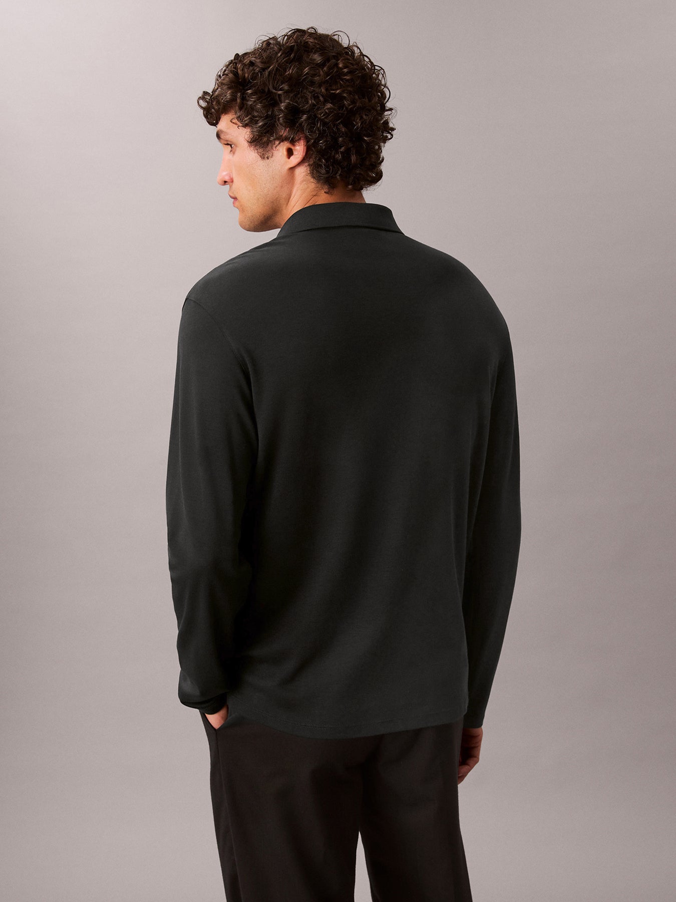 Long Sleeve Polo Shirt