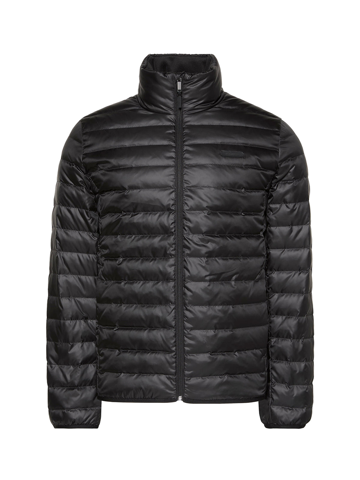Nylon Channel Jacket Black