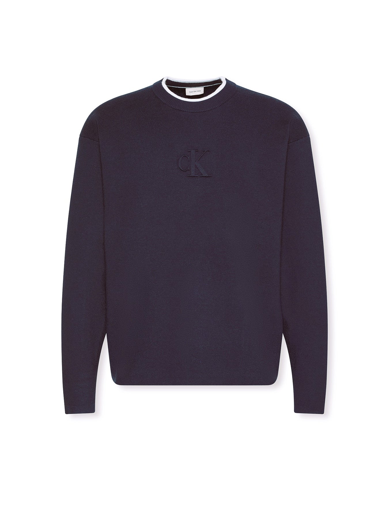 Embossed Monogram Relaxed Sweater