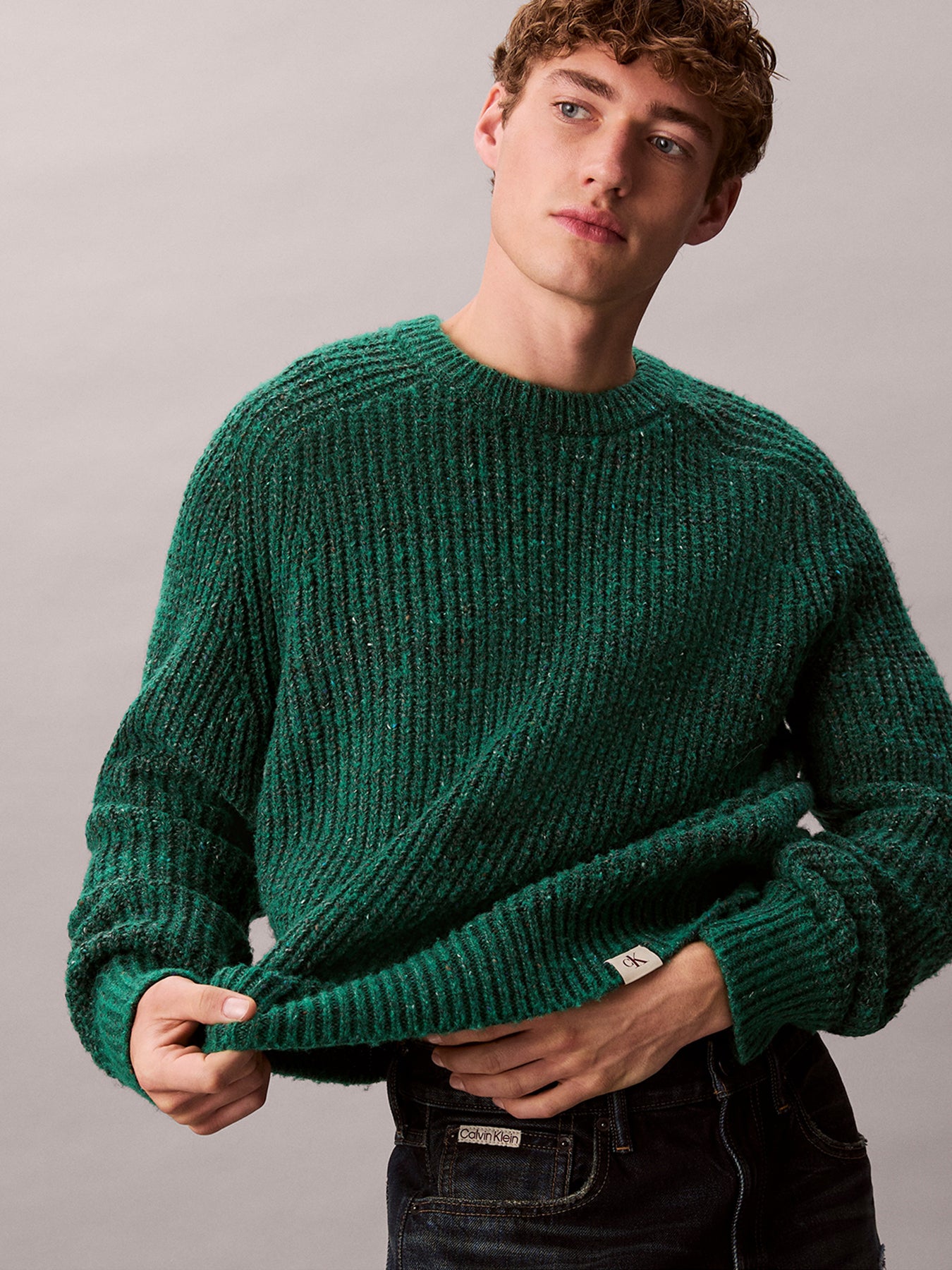 Raglan Sweater Green