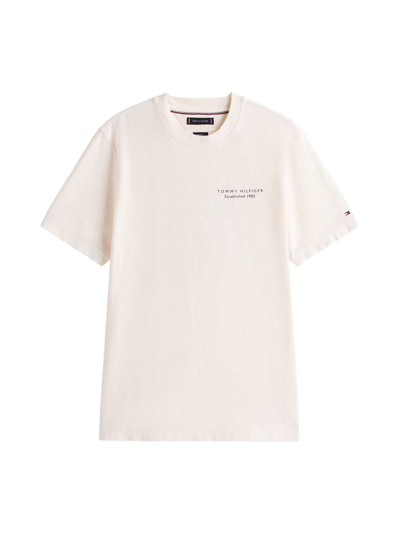 Back Print Jersey T-Shirt Ivory