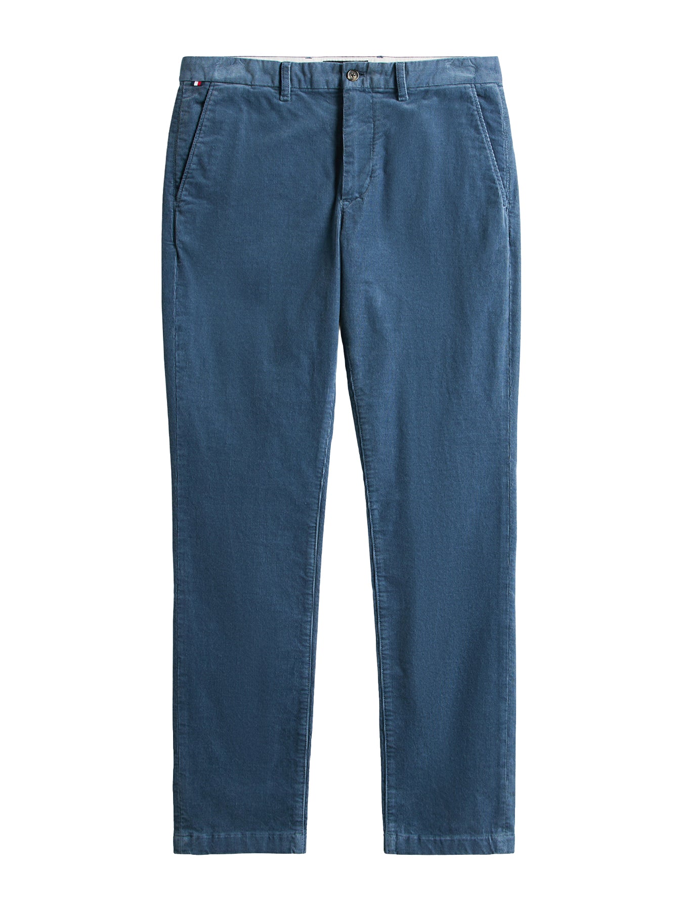 Straight Corduroy Chinos Blue