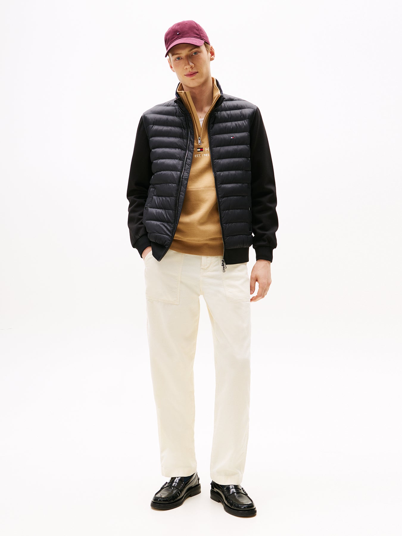 Quilted Zip-Thru Jumper