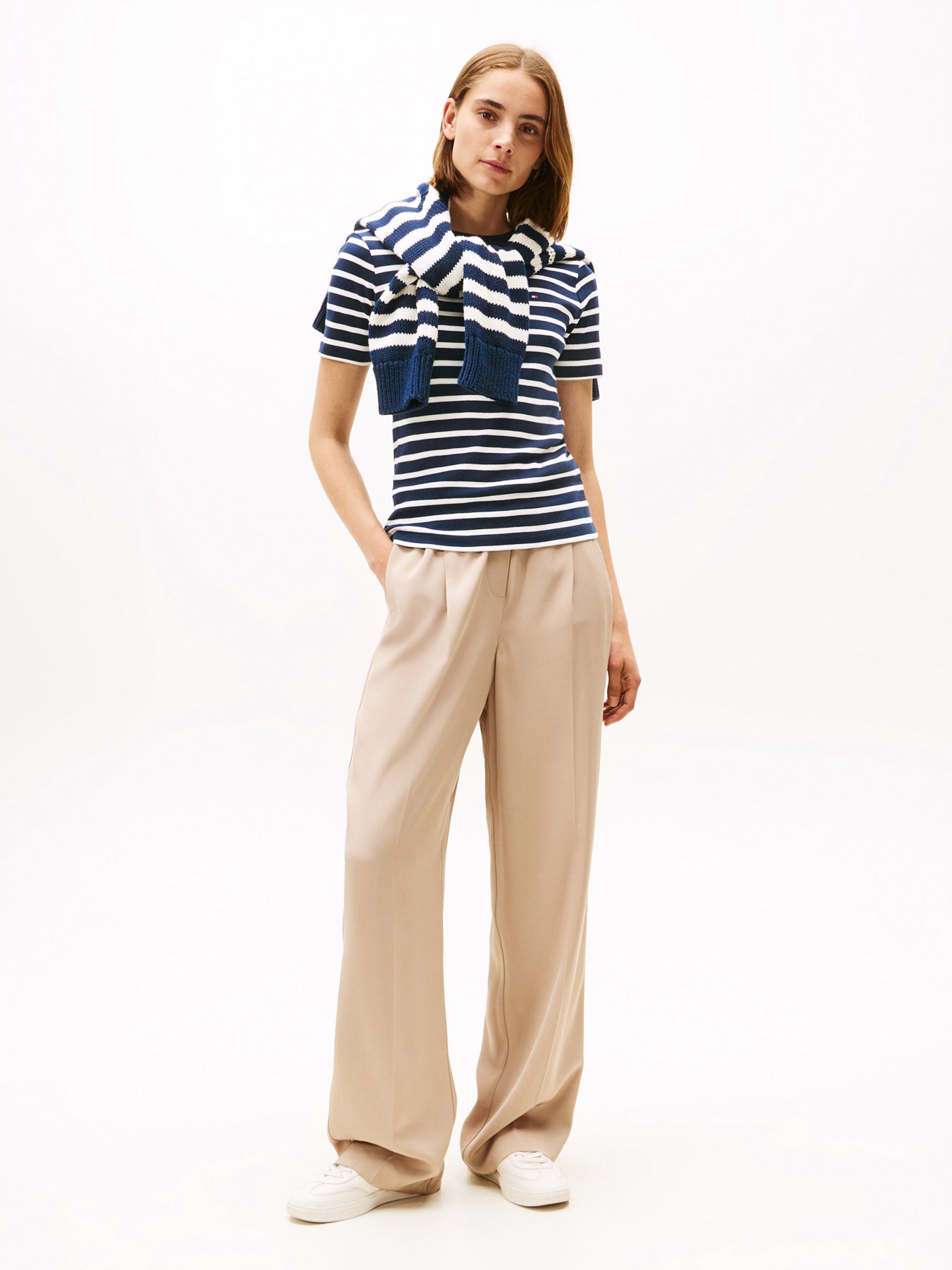 Crew Neck Slim Fit T-Shirt Cotton