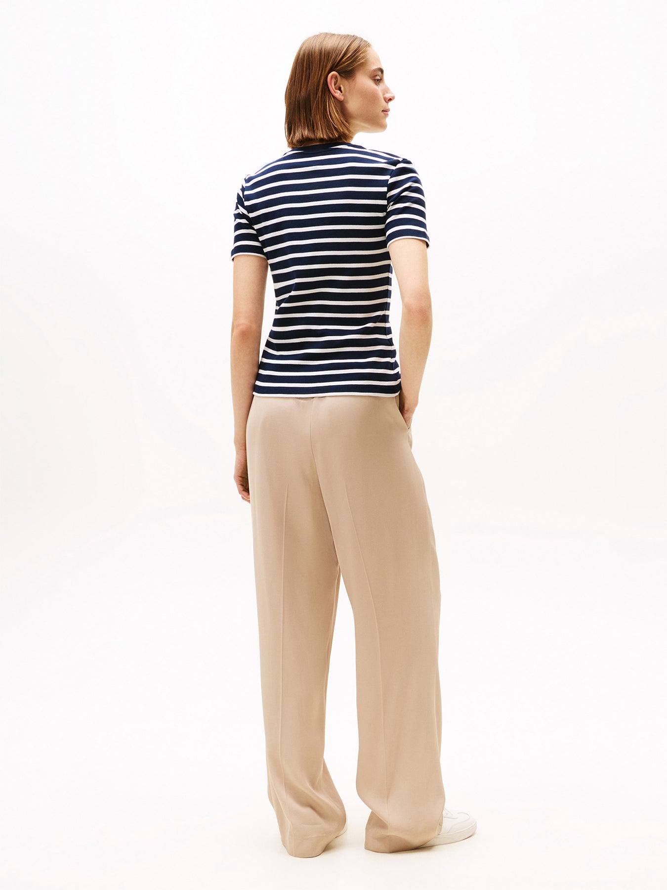 Crew Neck Slim Fit T-Shirt Cotton