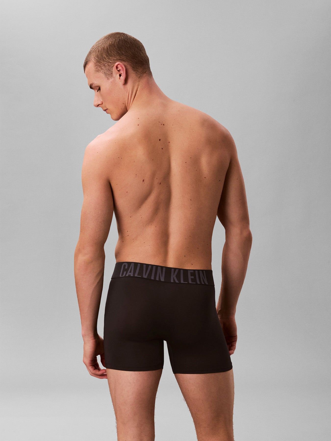 Intense Power Microfibre Boxer Briefs 3-Pack Black