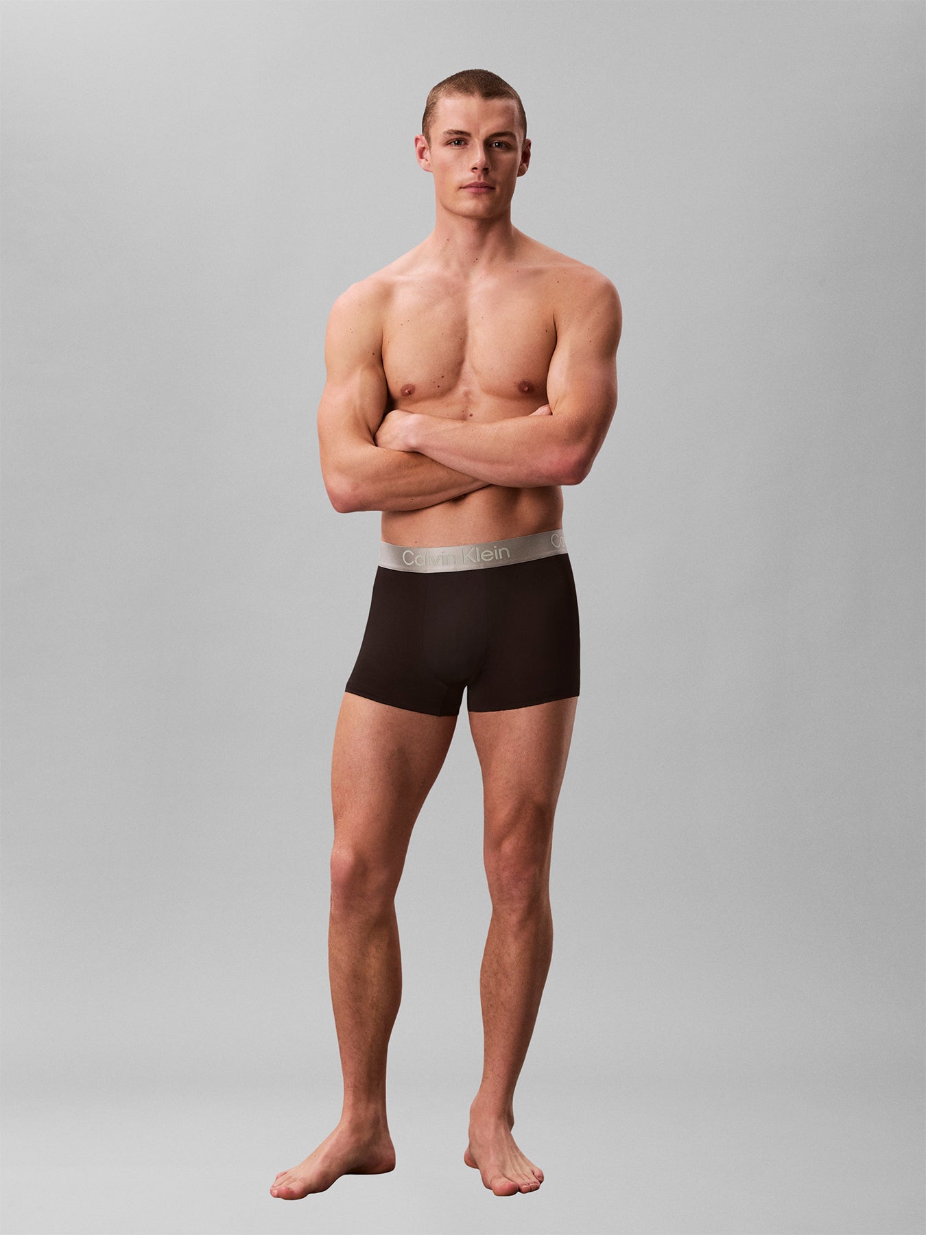 Brushed Micro Jersey Trunks Black 3 Pack