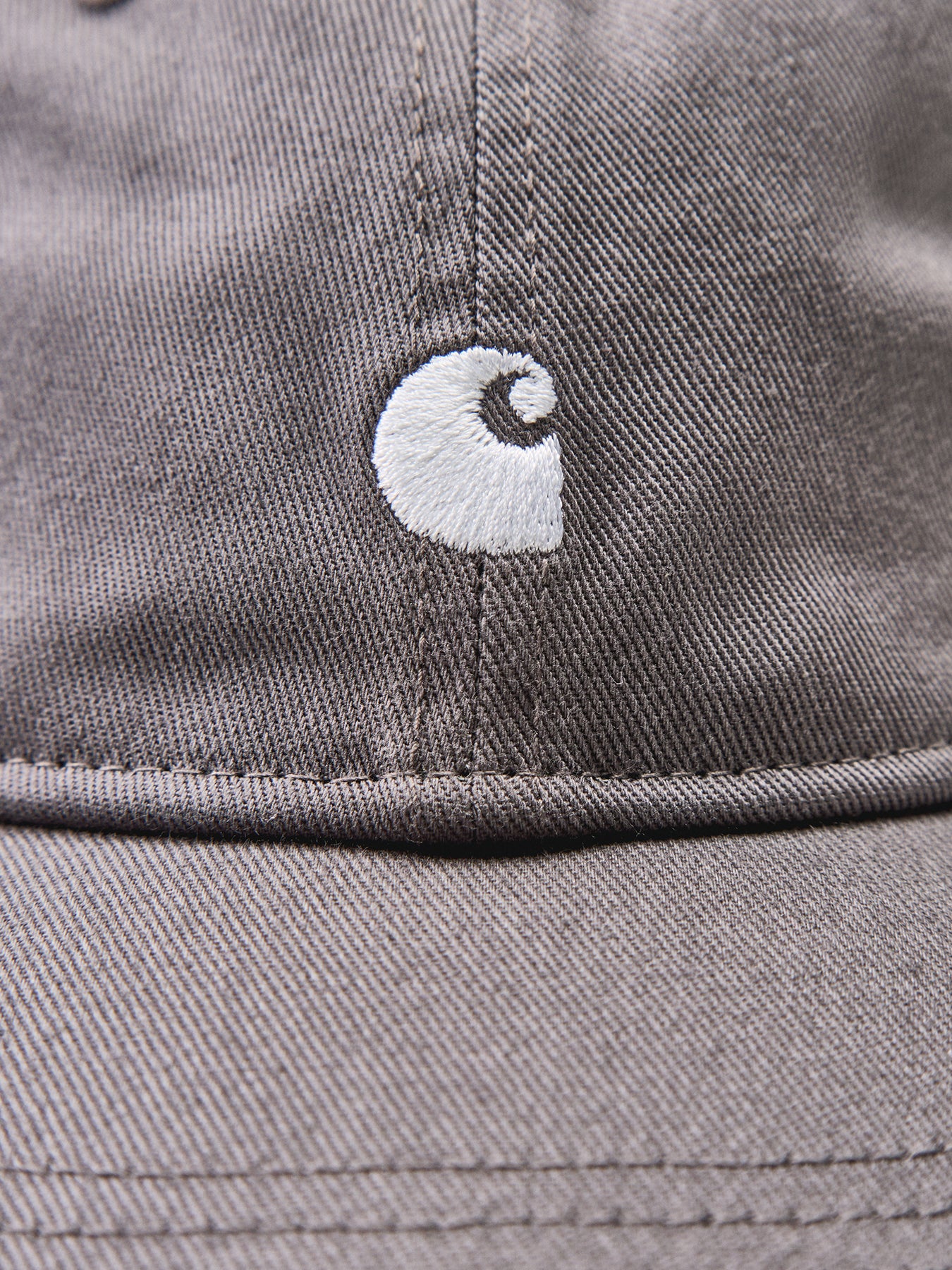 Madison Logo Cap Porphyry / White