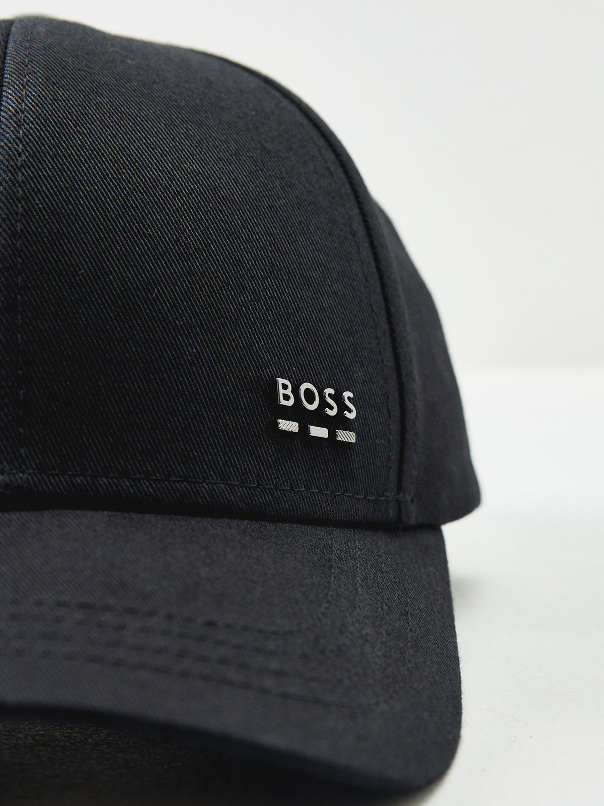 Metal Logo Cap Black