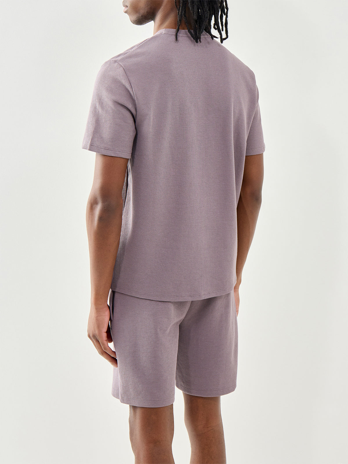 Waffle T-Shirt Purple