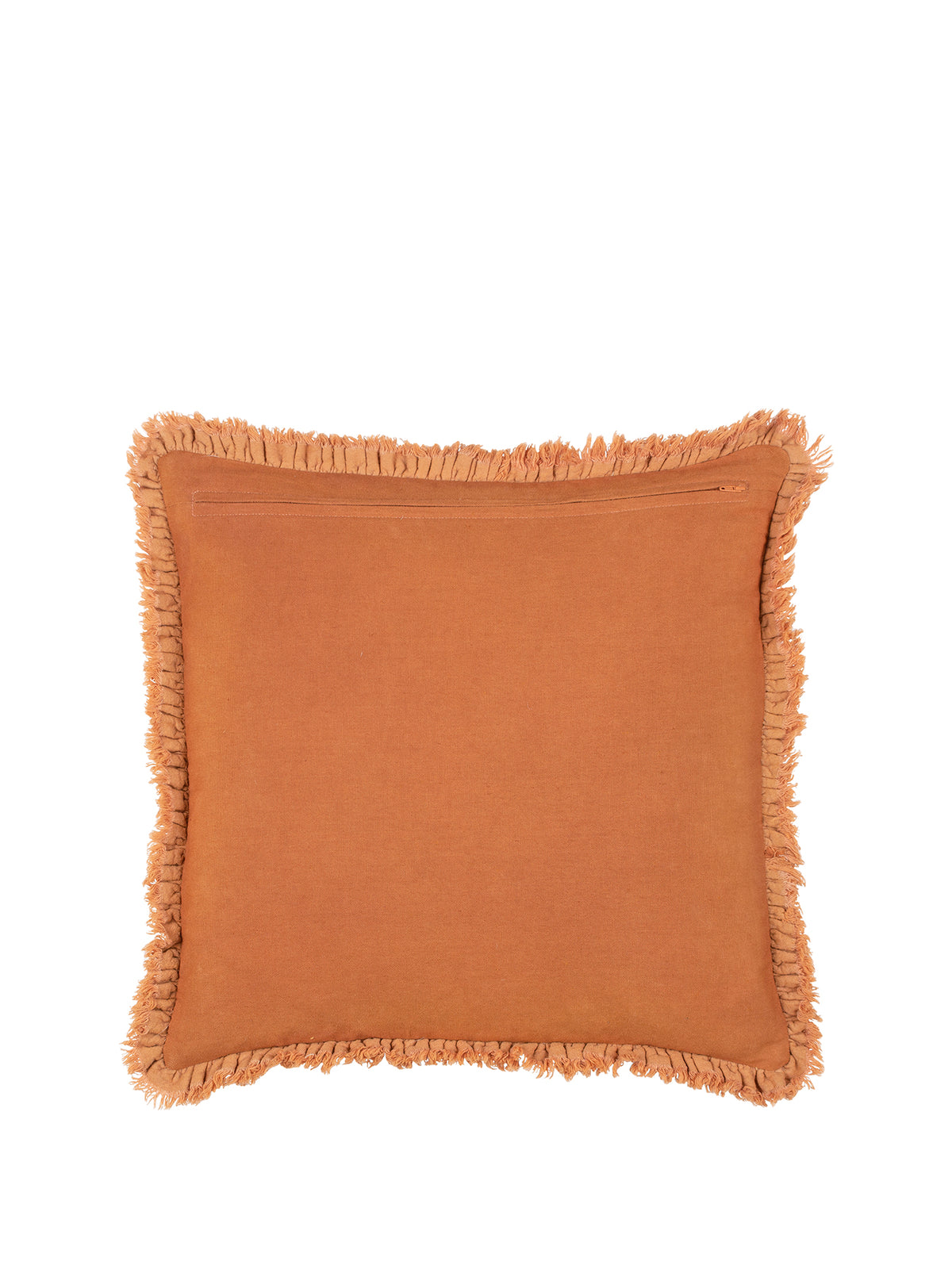 Bertie Feather Cushion Rust