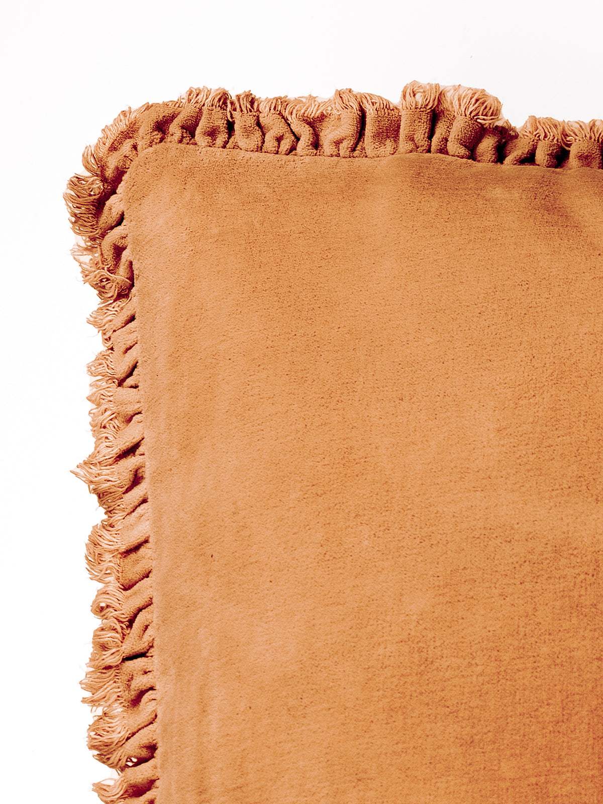 Bertie Feather Cushion Rust