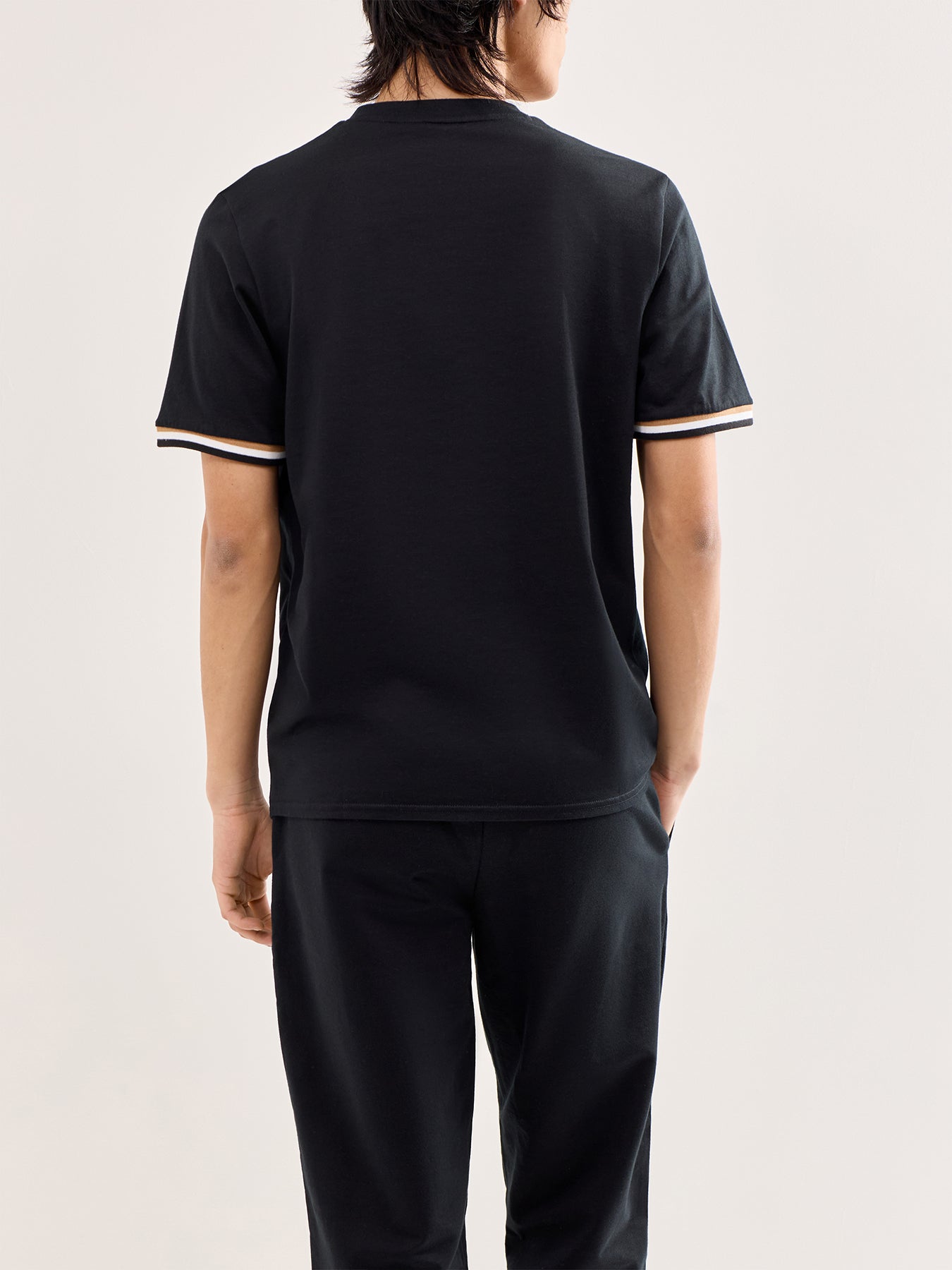 Iconic Cotton T-Shirt Black