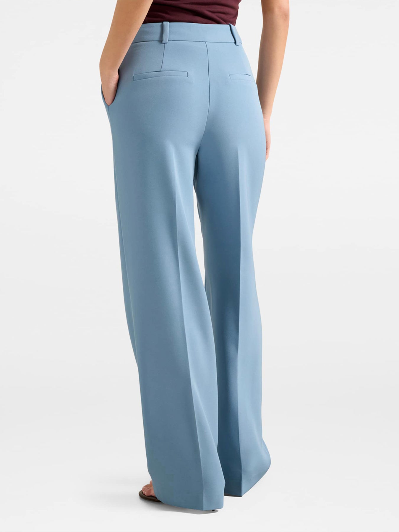 Ariel Straight Leg Pants Blue