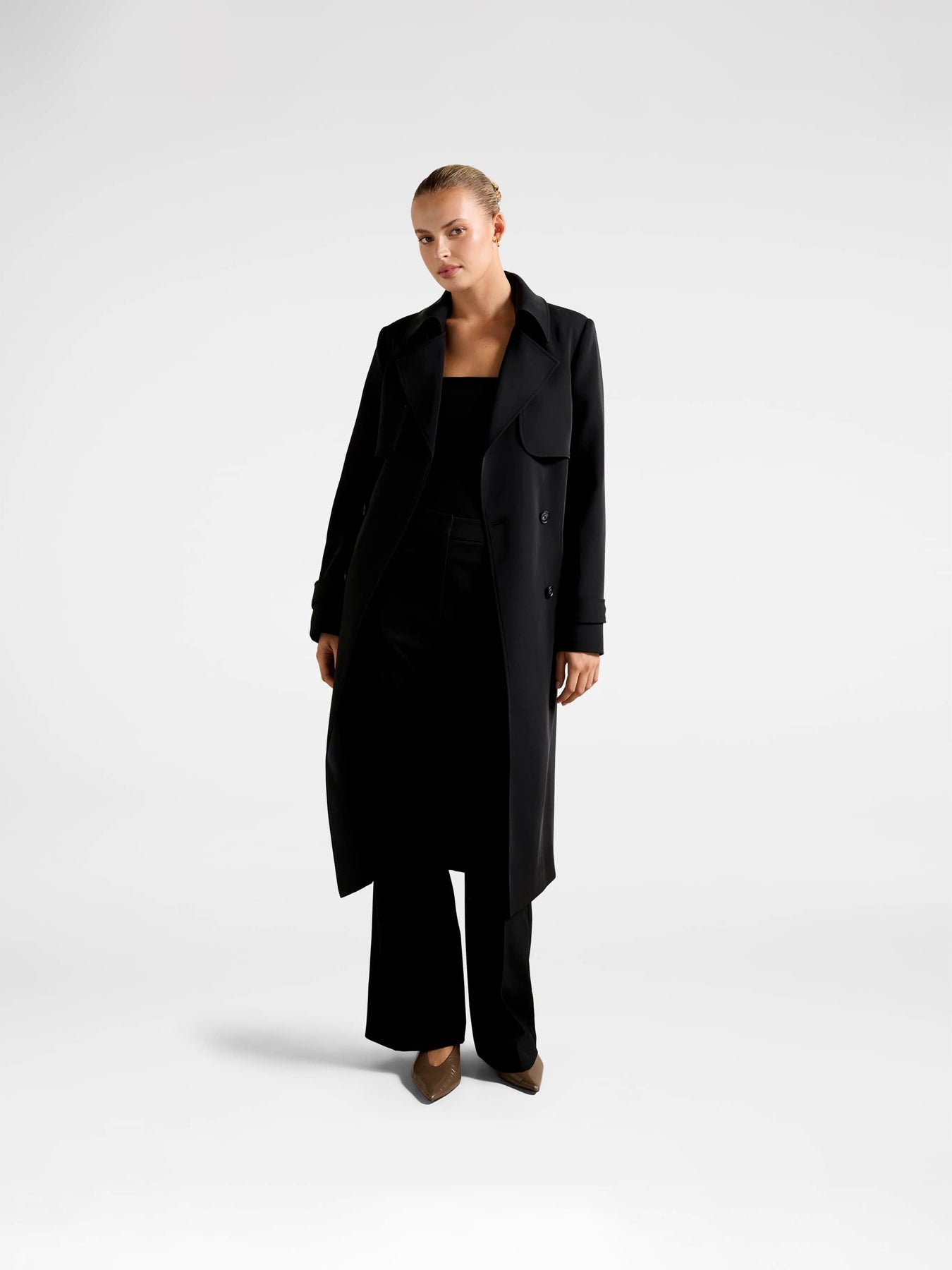 Delilah Soft Trench Coat
