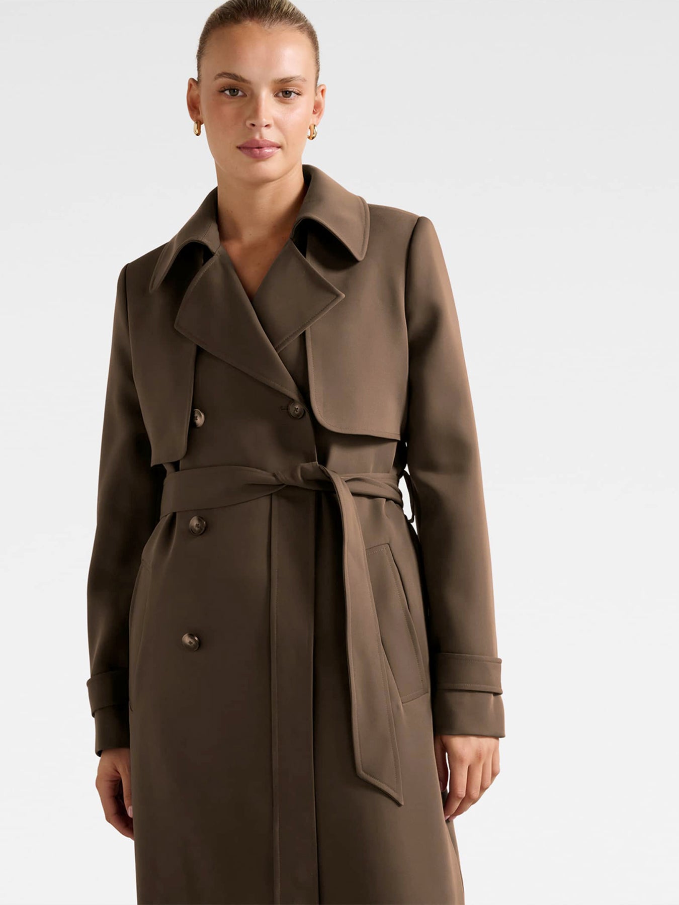 Delilah Soft Trench Coat