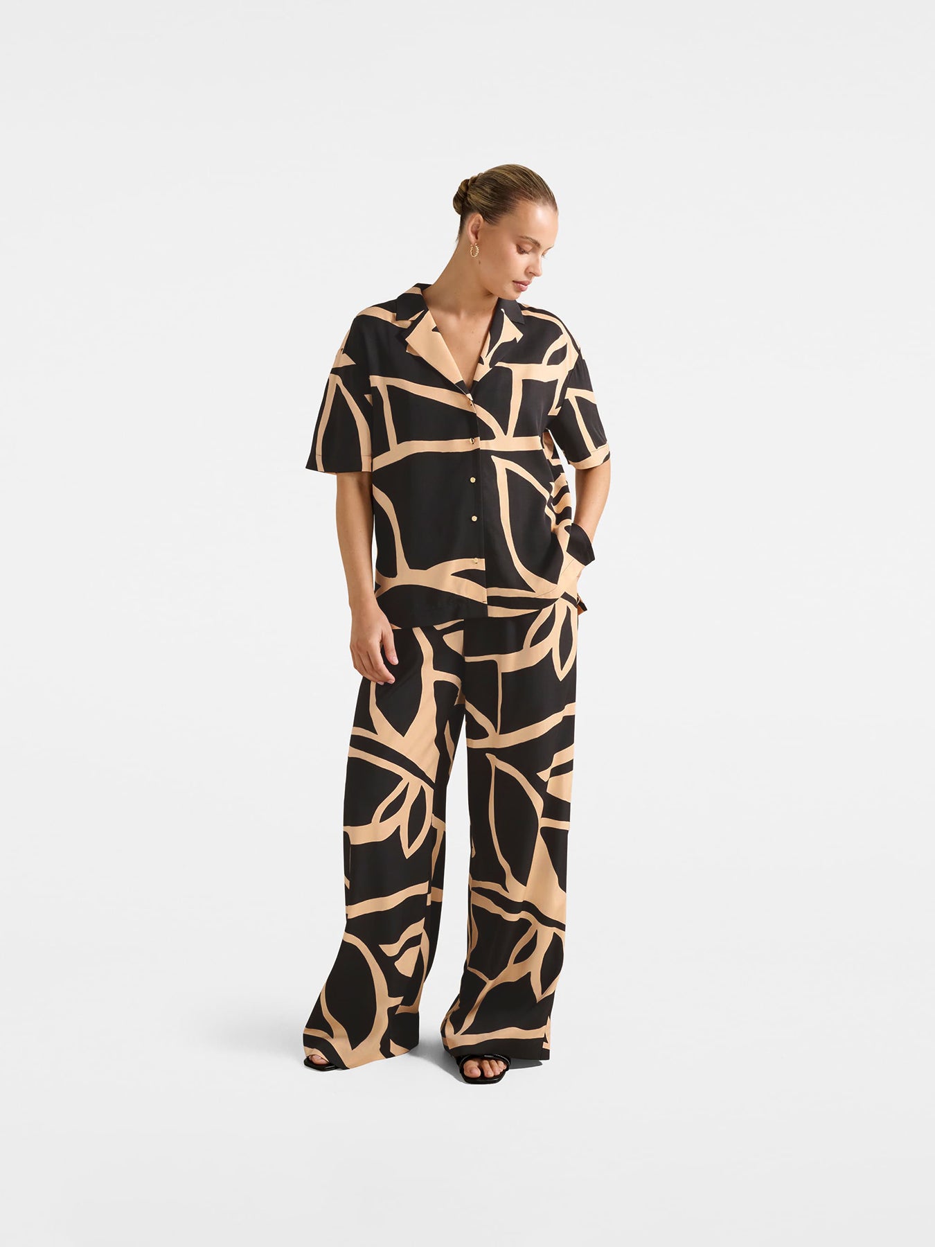 Ayla Printed Palazzo Pants