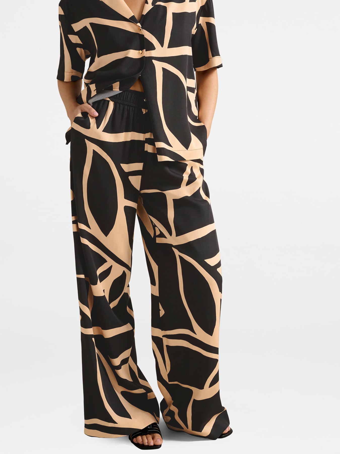 Ayla Printed Palazzo Pants
