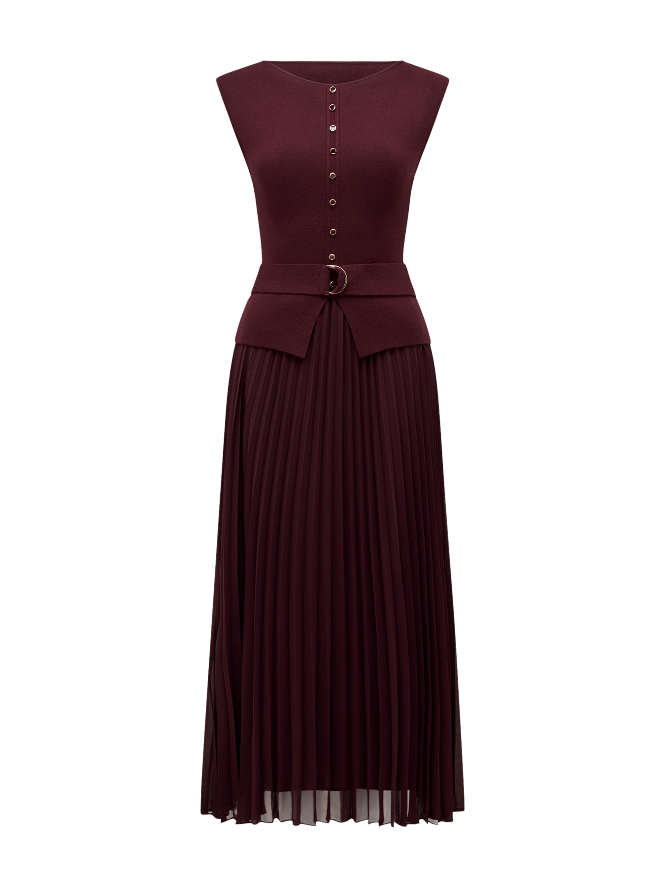 lelani petite pleat hem midi dress Lelani Pleat Hem Midi Dress