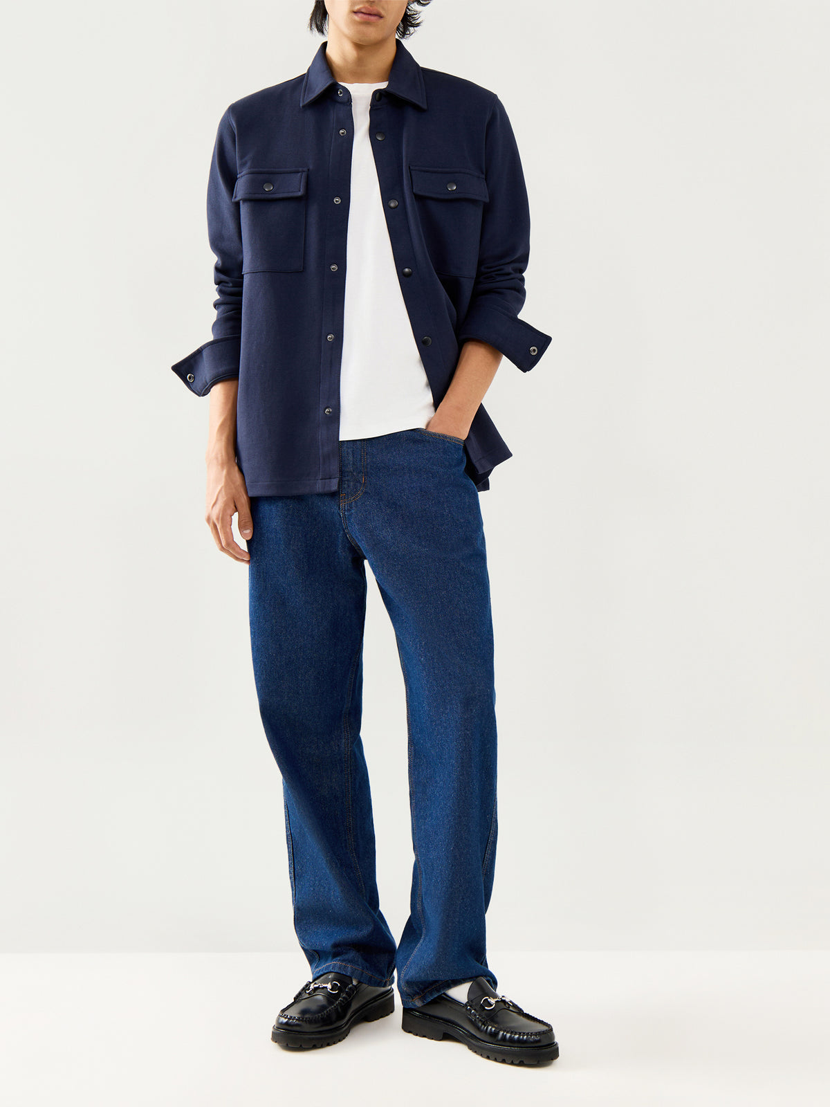 Jackie Sweat Jacket Navy Blazer