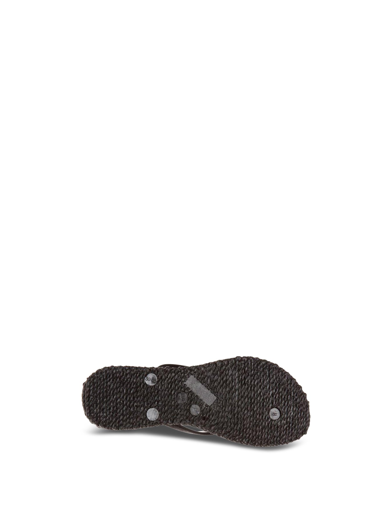 Cheerful Rubber Sandals Black
