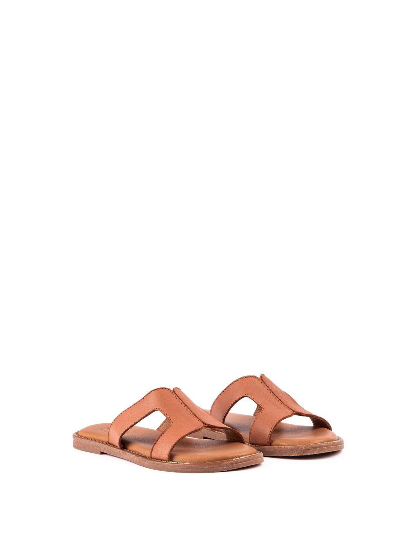 Sole Noor Slide Sandals Tan
