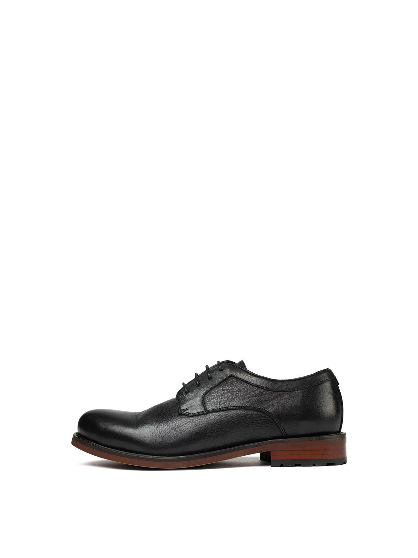 Level Derby Shoes Black