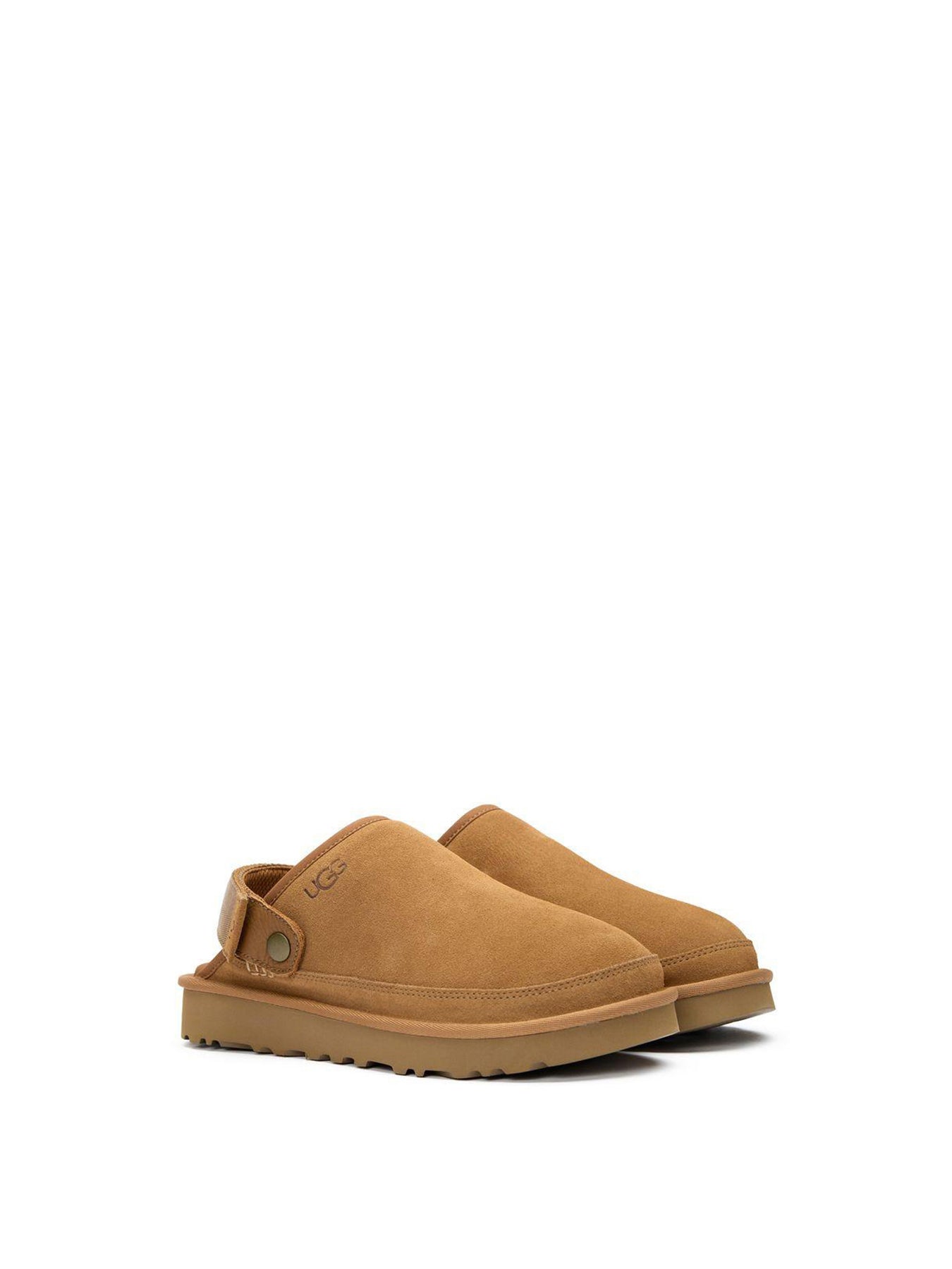 Mens Ugg Golden Coast Clog Sandals Brown