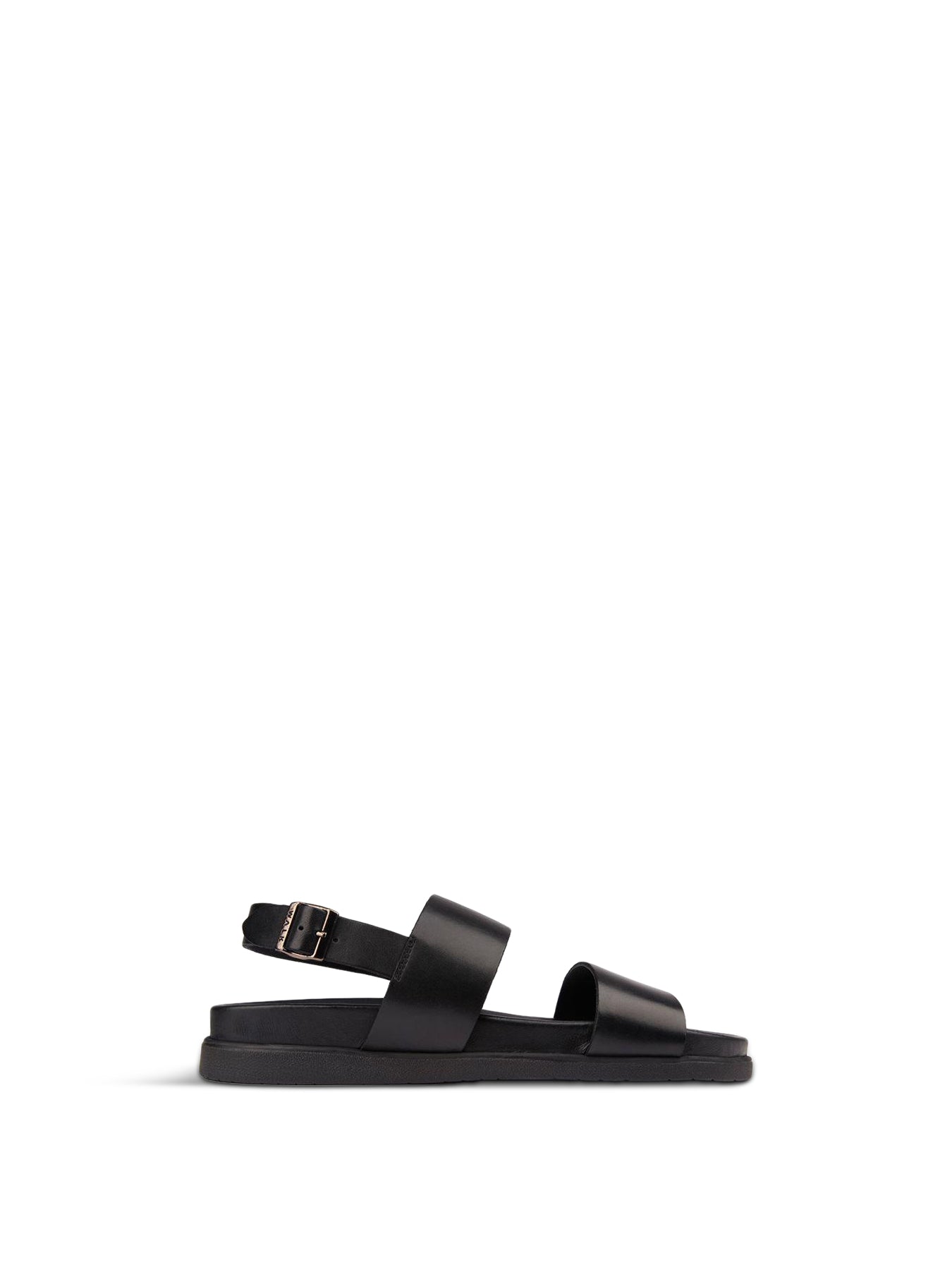 Jackson Leather Sandals Black